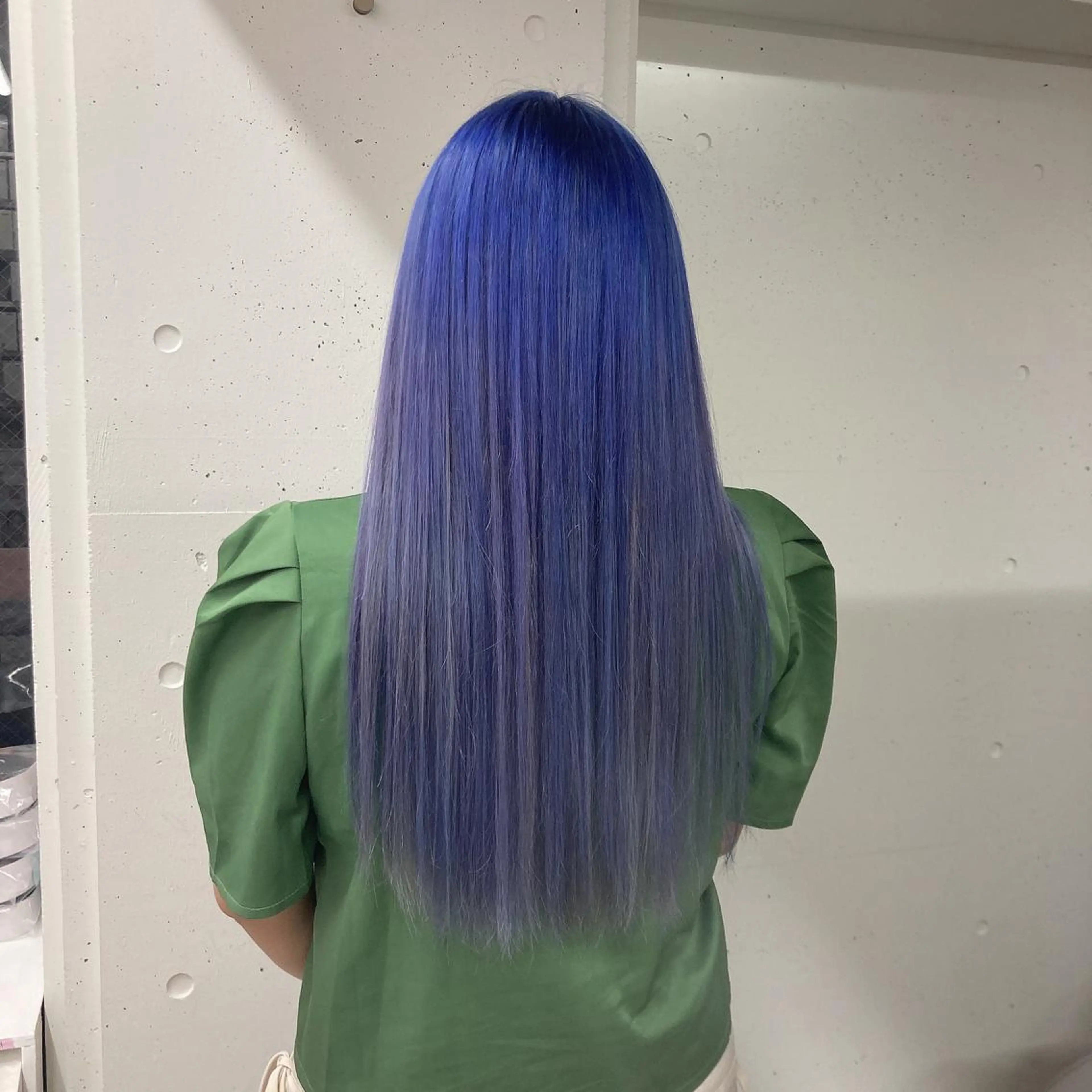 ロング カラー ブリーチ カット ヘアカラー ミルミー美容室所属・🦄💒💓齎藤 七海子🦄💒💓のマツエク・マツパデザイン