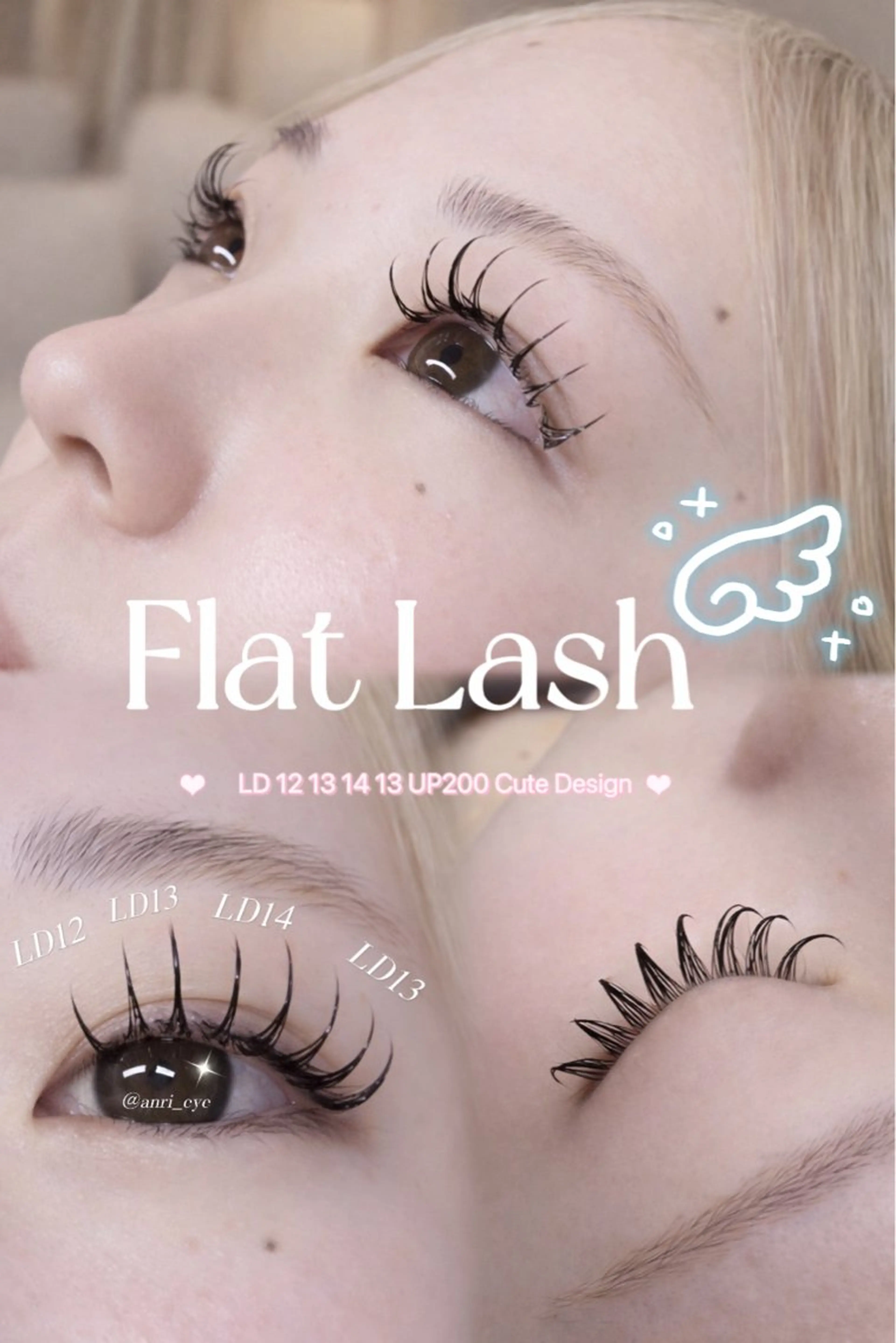 マツエク・マツパ マツエク ANRI 韓国 ワンホン まつ毛🎀のマツエク・マツパデザイン