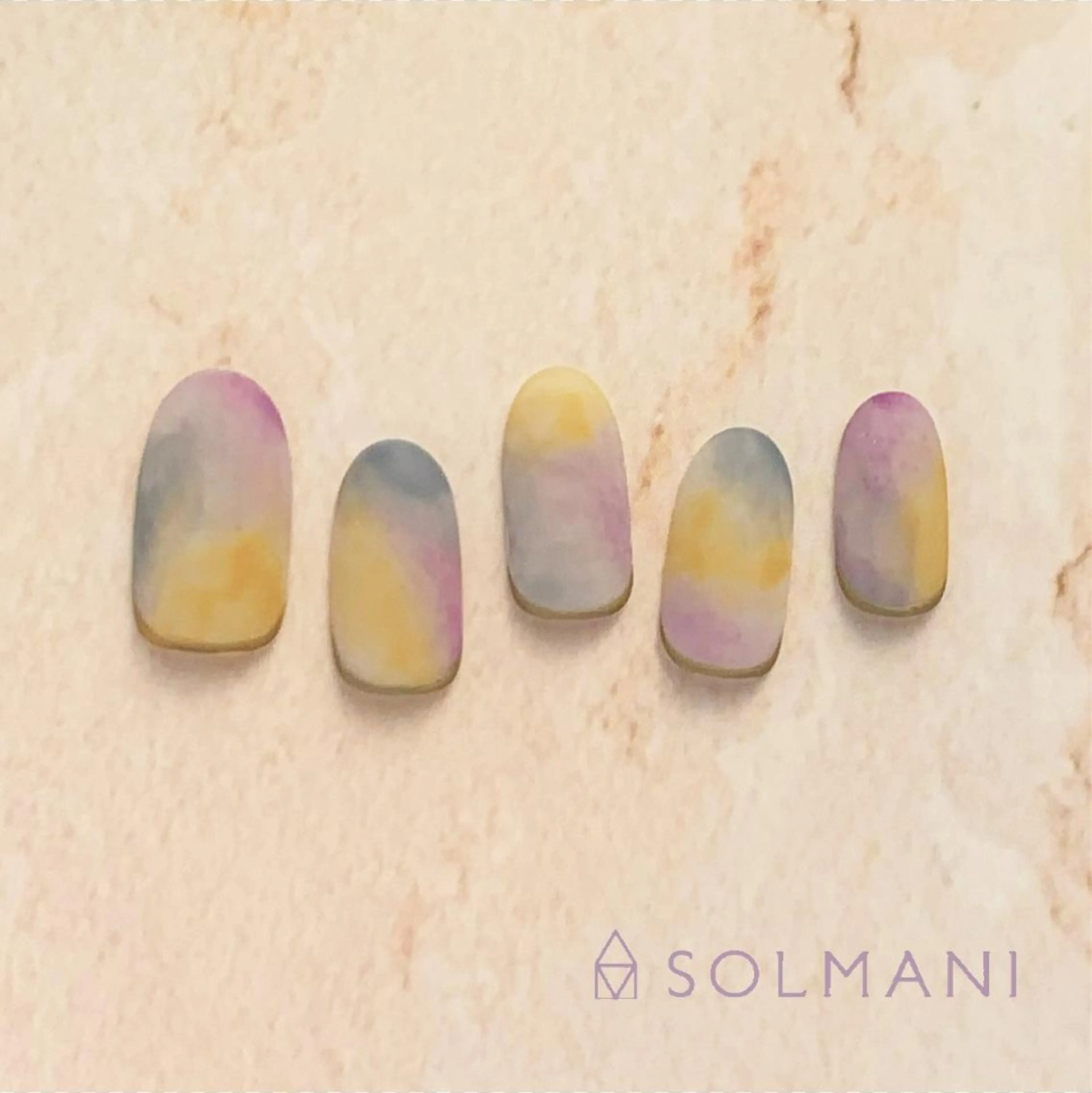 ネイル マットネイル SOLMANI 予約担当のネイルデザイン