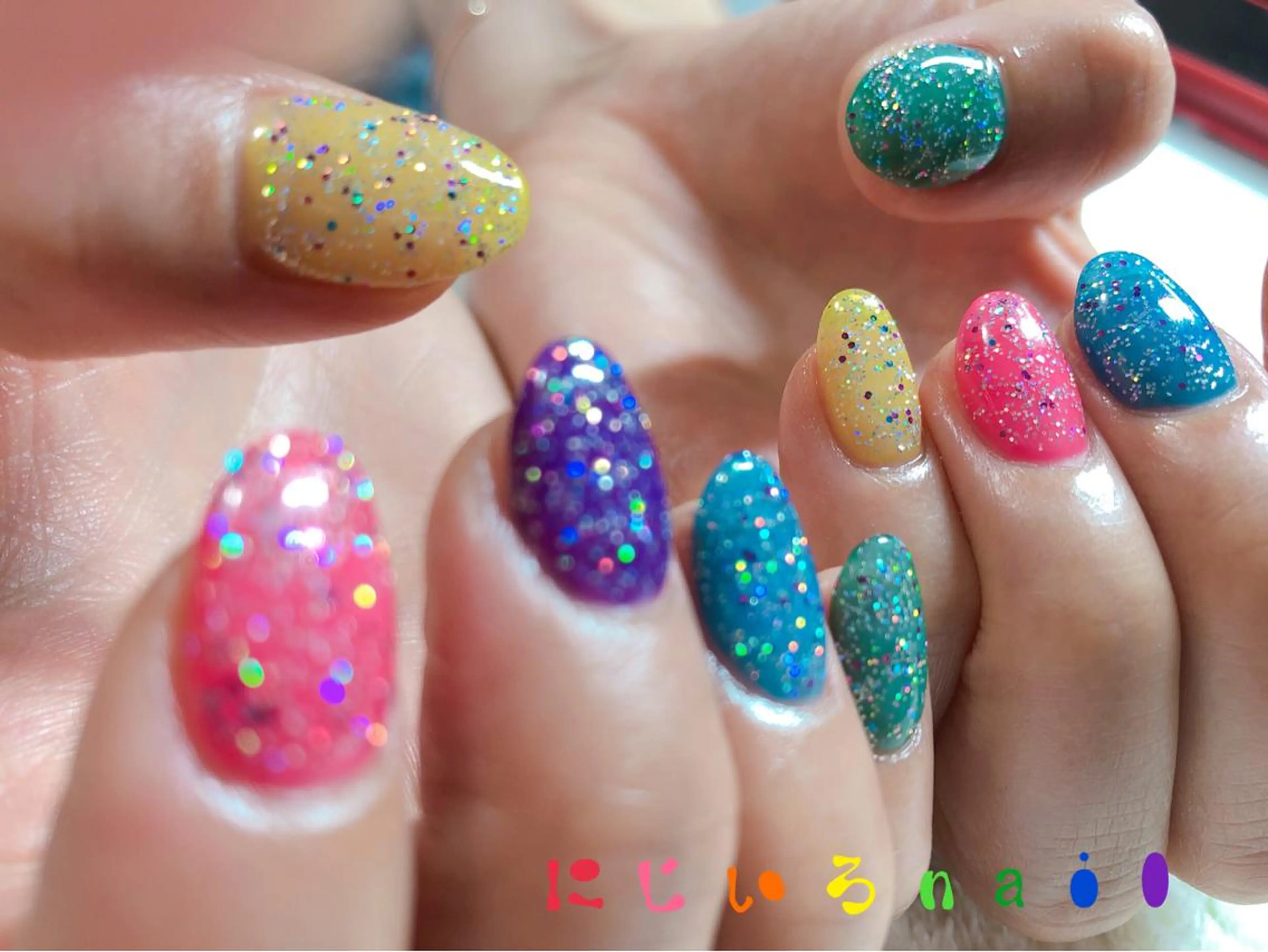 ネイル にじいろ nailのネイルデザイン