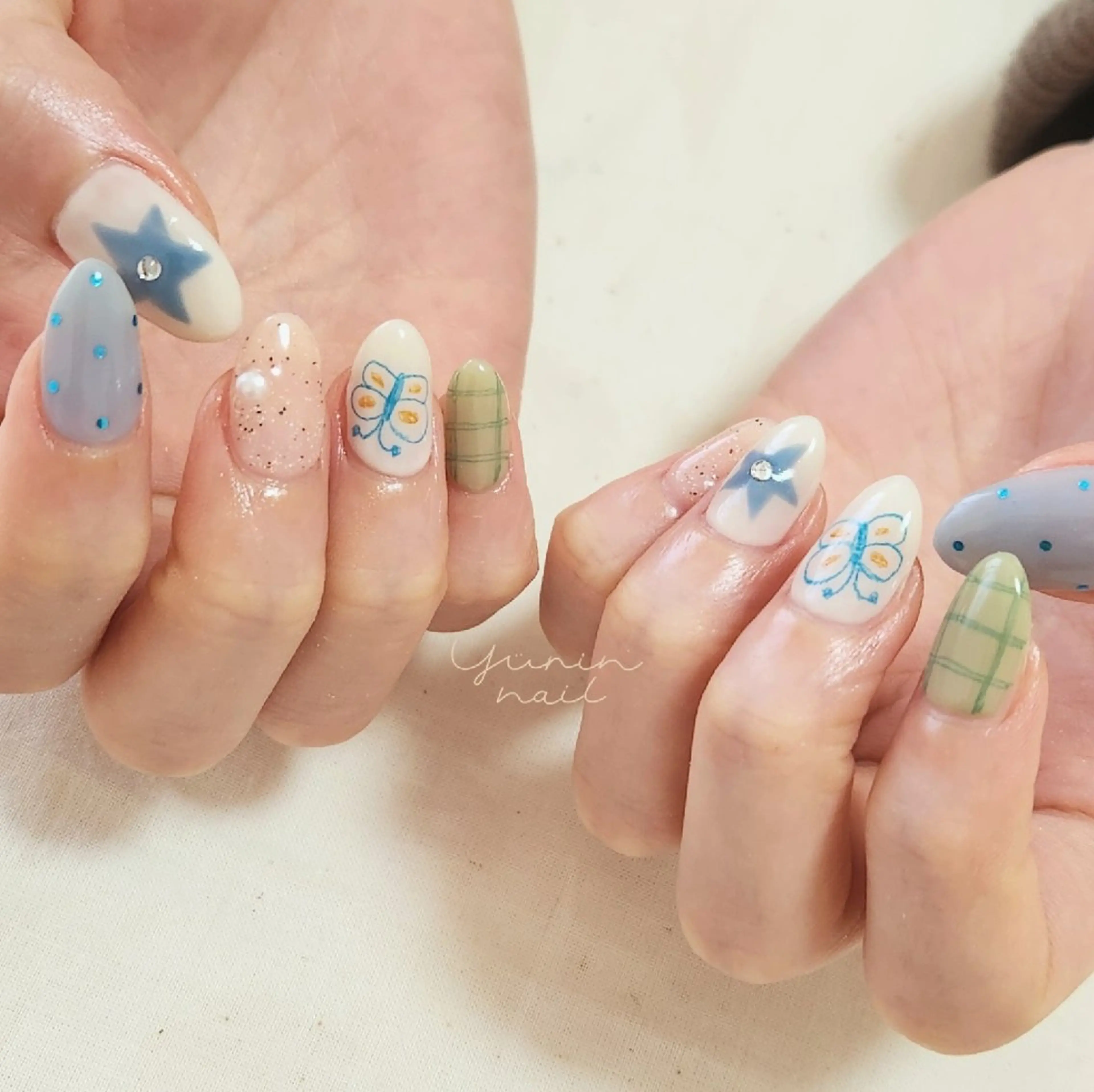 ネイル ショートネイル ショートネイル専門 yurin nailのネイルデザイン