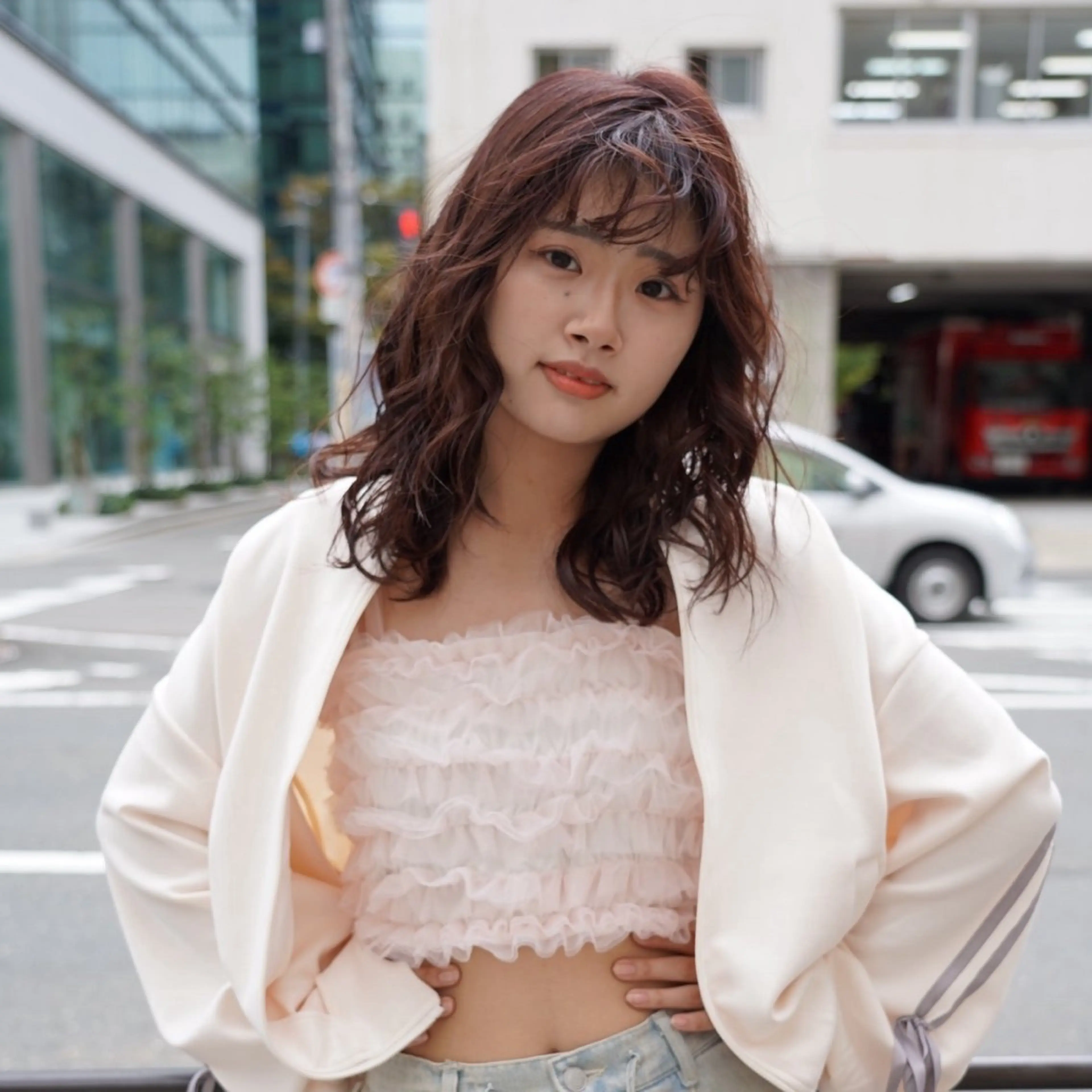 ロング ヘアカラー 💙OUD 仲本七星💙のヘアスタイル