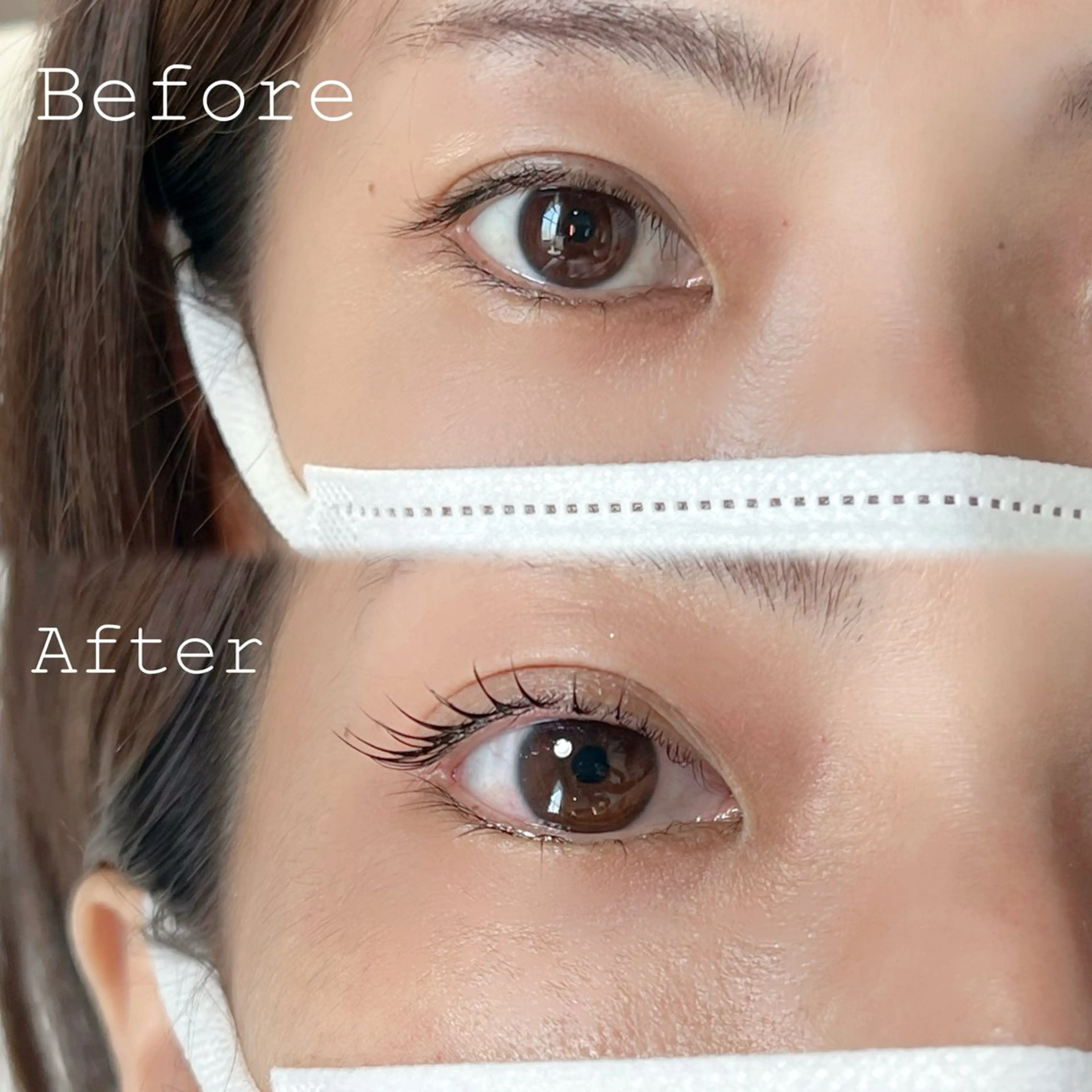 マツエク・マツパ マツパ PRIVATE SALON EYES所属・EYES リアのマツエク・マツパデザイン