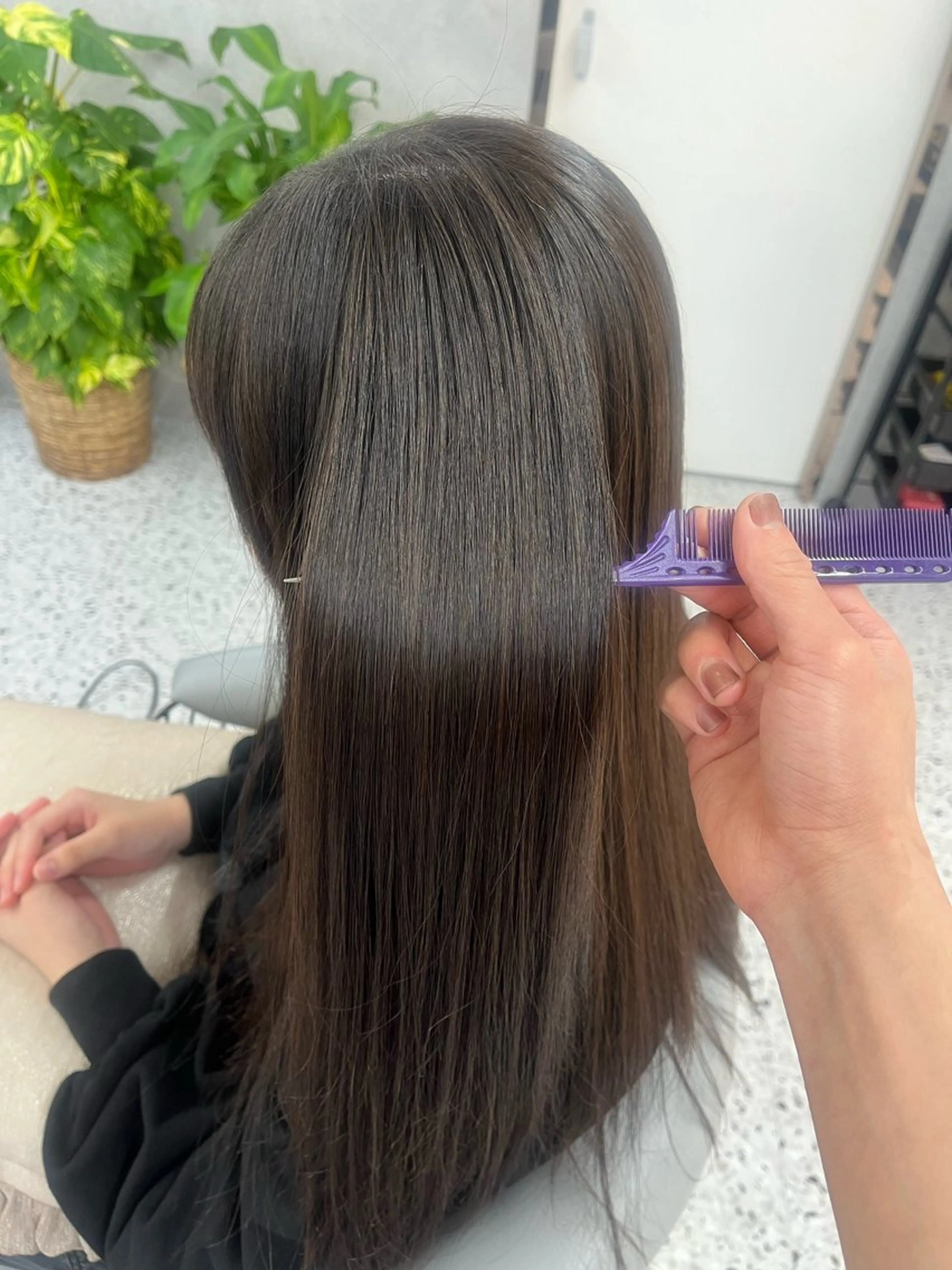 ロング 縮毛矯正 🫧髪質改善/ かずや🫧のヘアスタイル