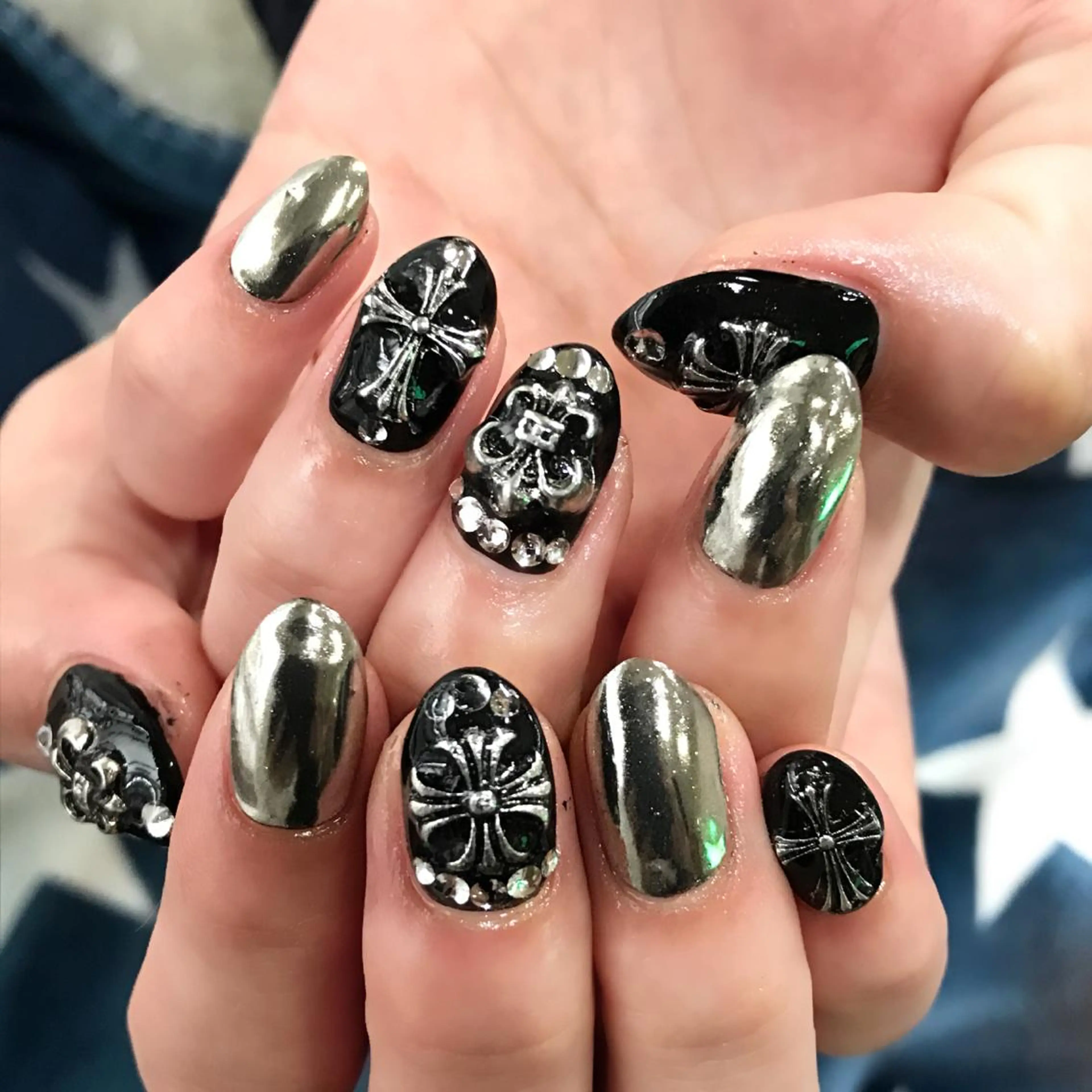 ネイル ジェルネイル 渋谷ビュレネイル Kaoruのネイルデザイン