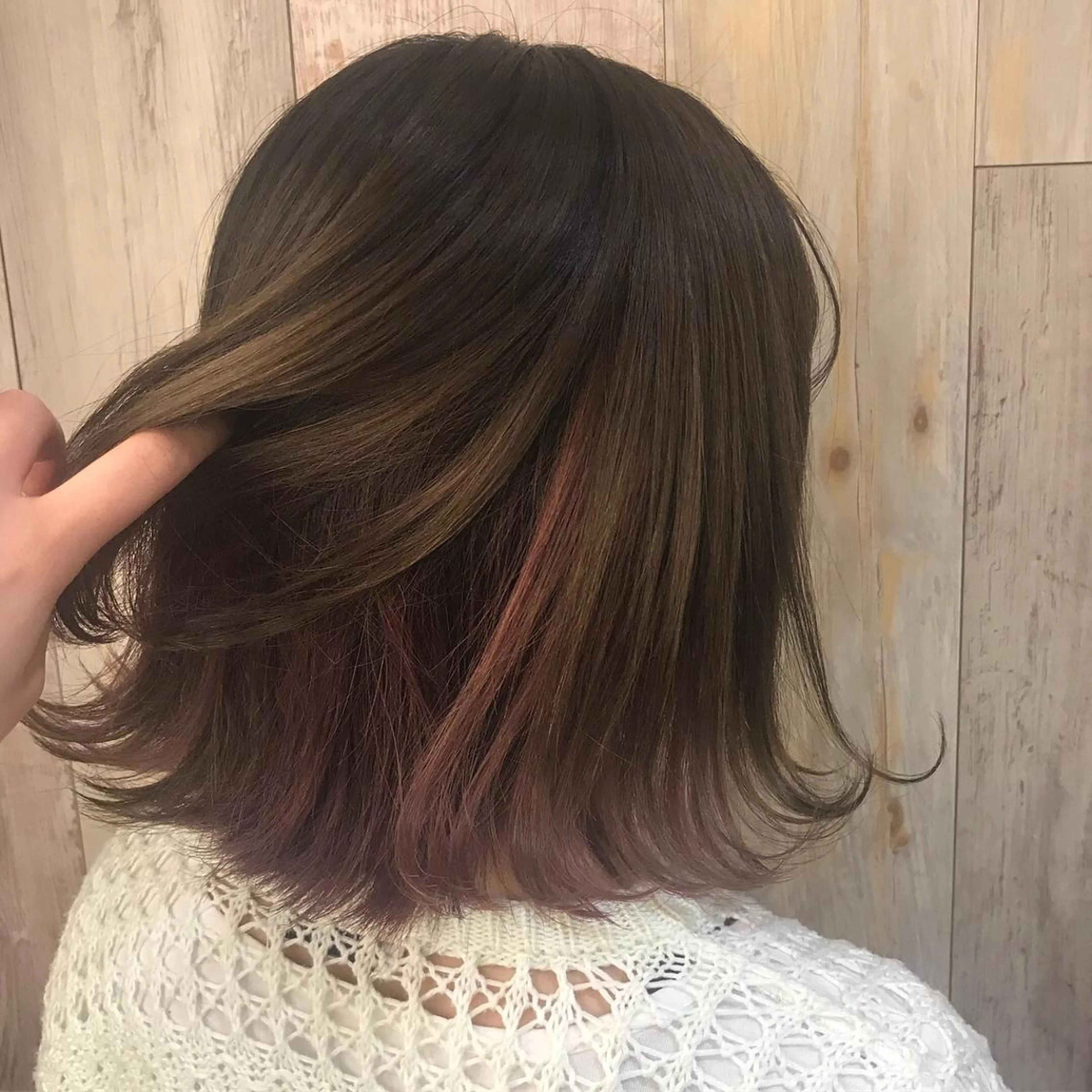 ミディアム カラー 池袋/透明感カラー 🎀Yuri🎀のヘアスタイル