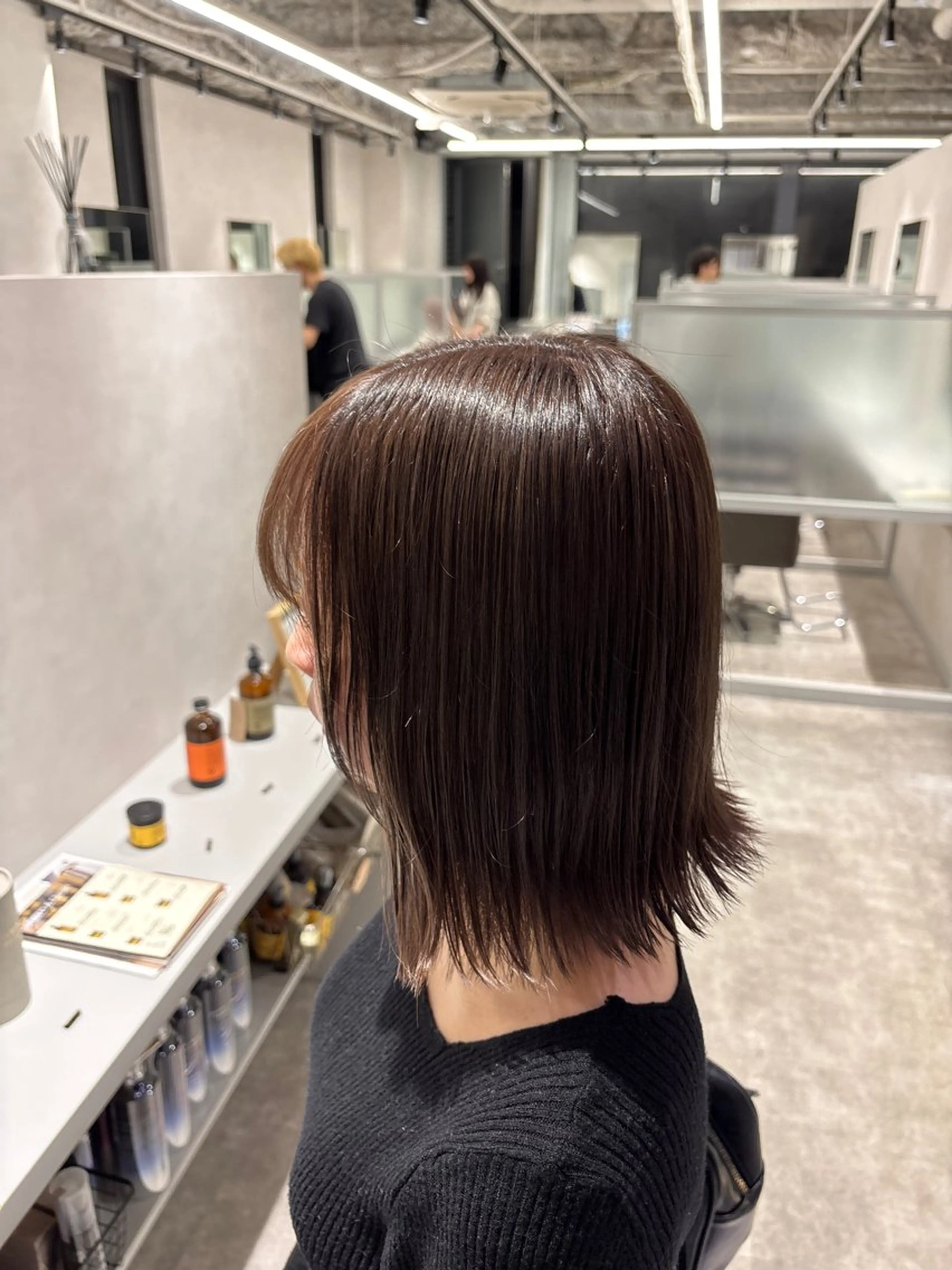 ミディアム カラー ヘアカラー ｈｉｎａ🦋西梅田 カラーモデル募集中のヘアスタイル