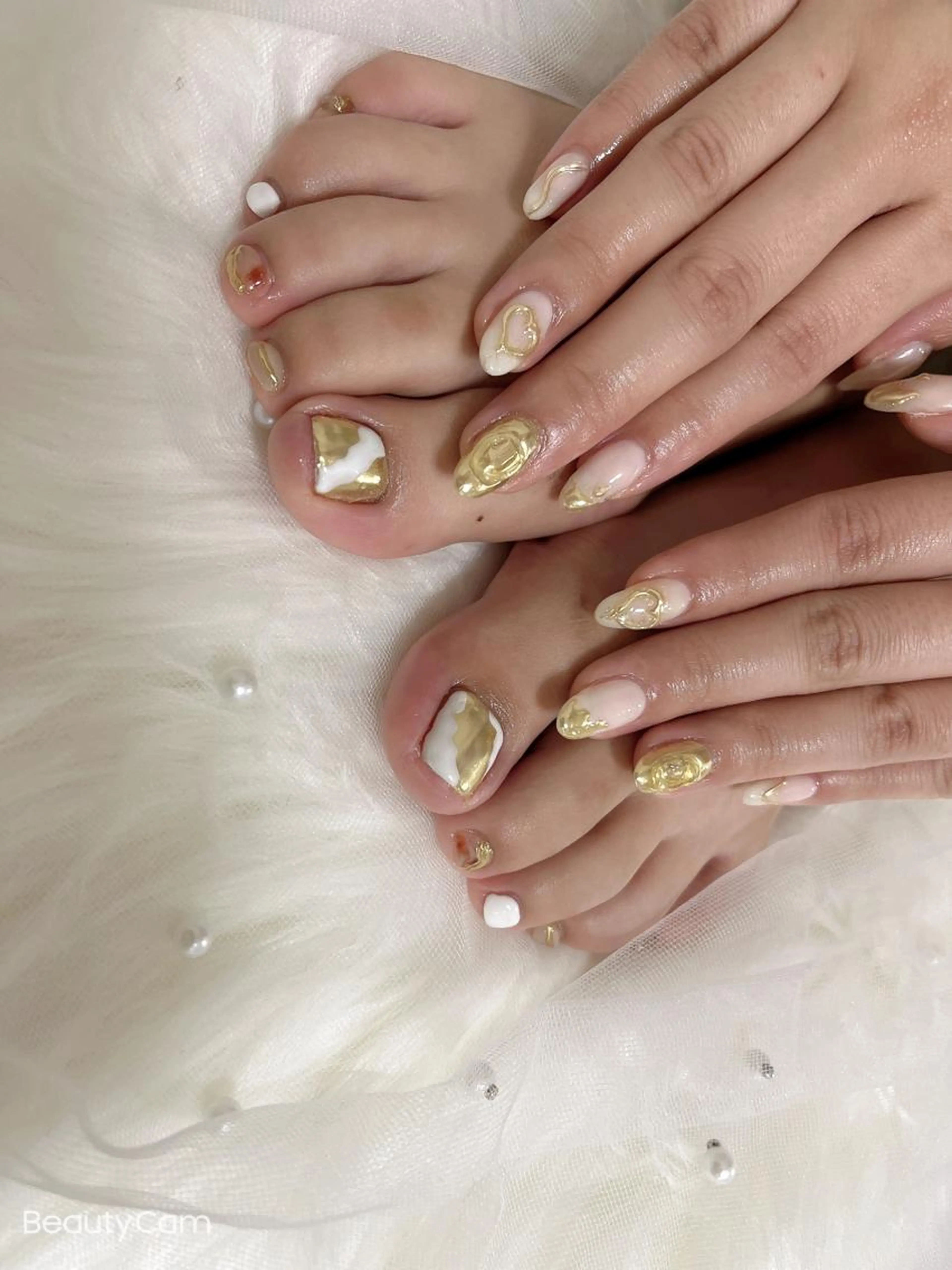 ハンド&フットセット持ち込みデザインの写真