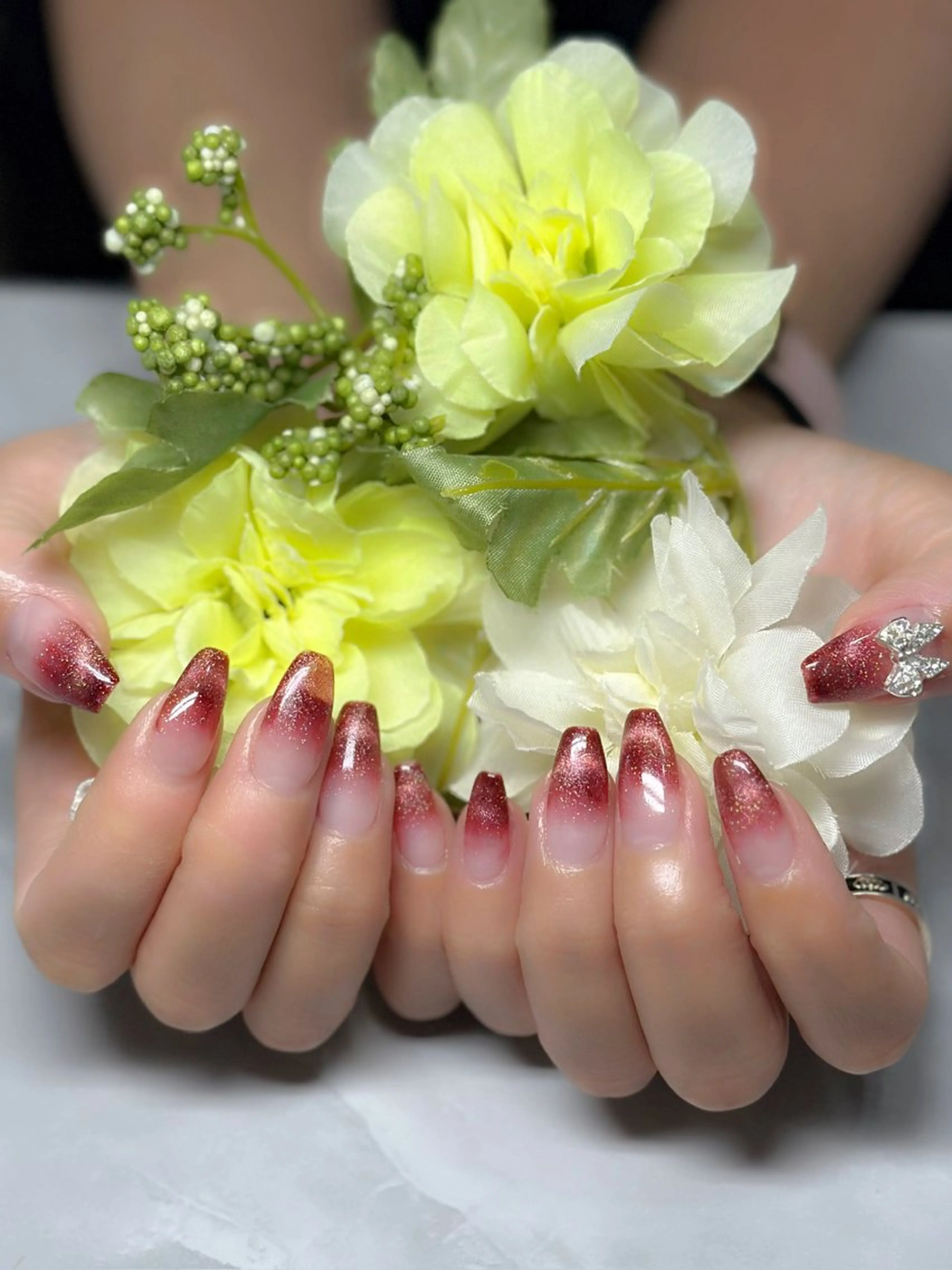 ネイル グラデーション ｎｙａｓｕ ｎａｉｌのネイルデザイン