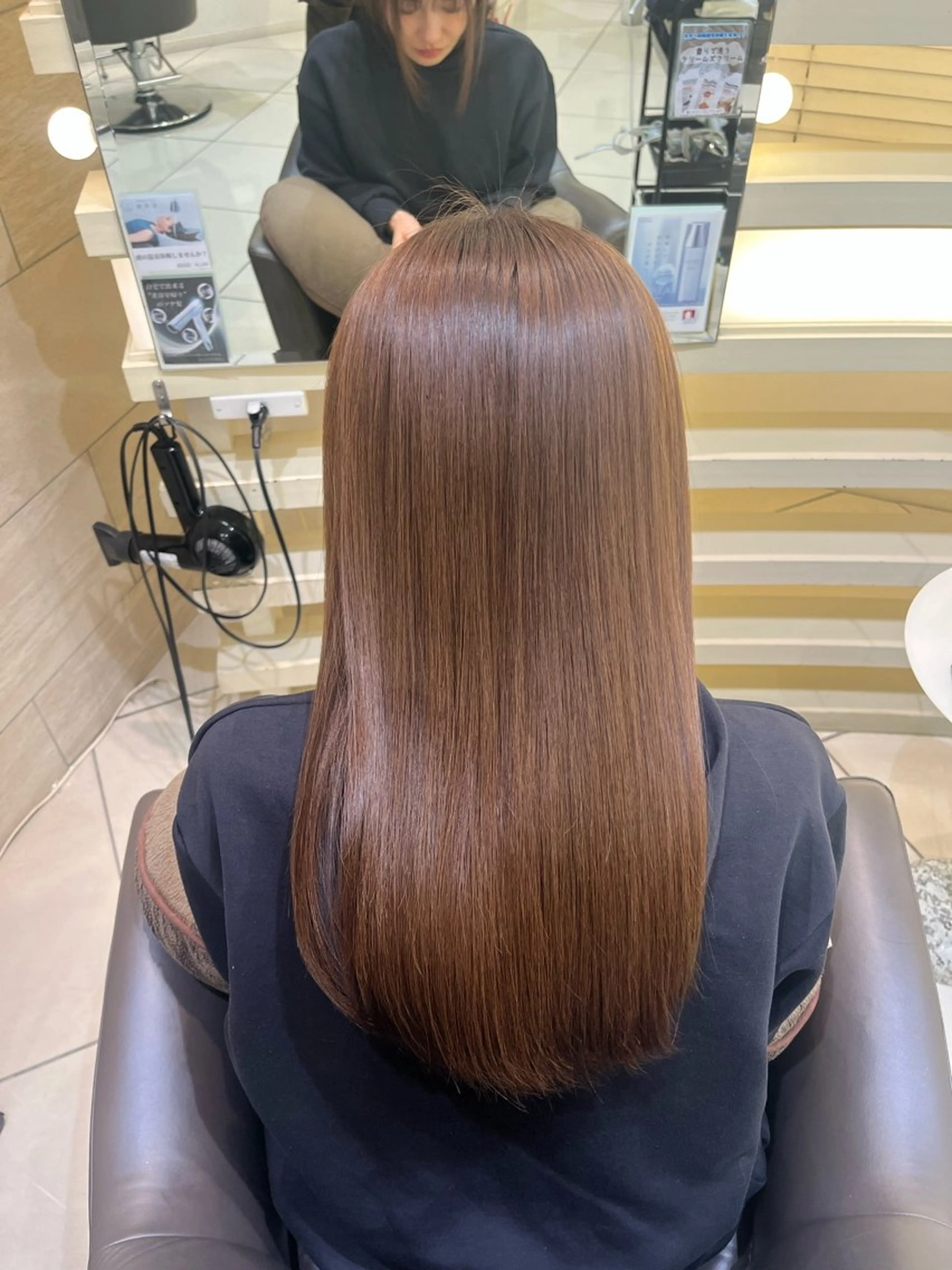 縮毛矯正/艶髪/ チホリのヘアスタイル