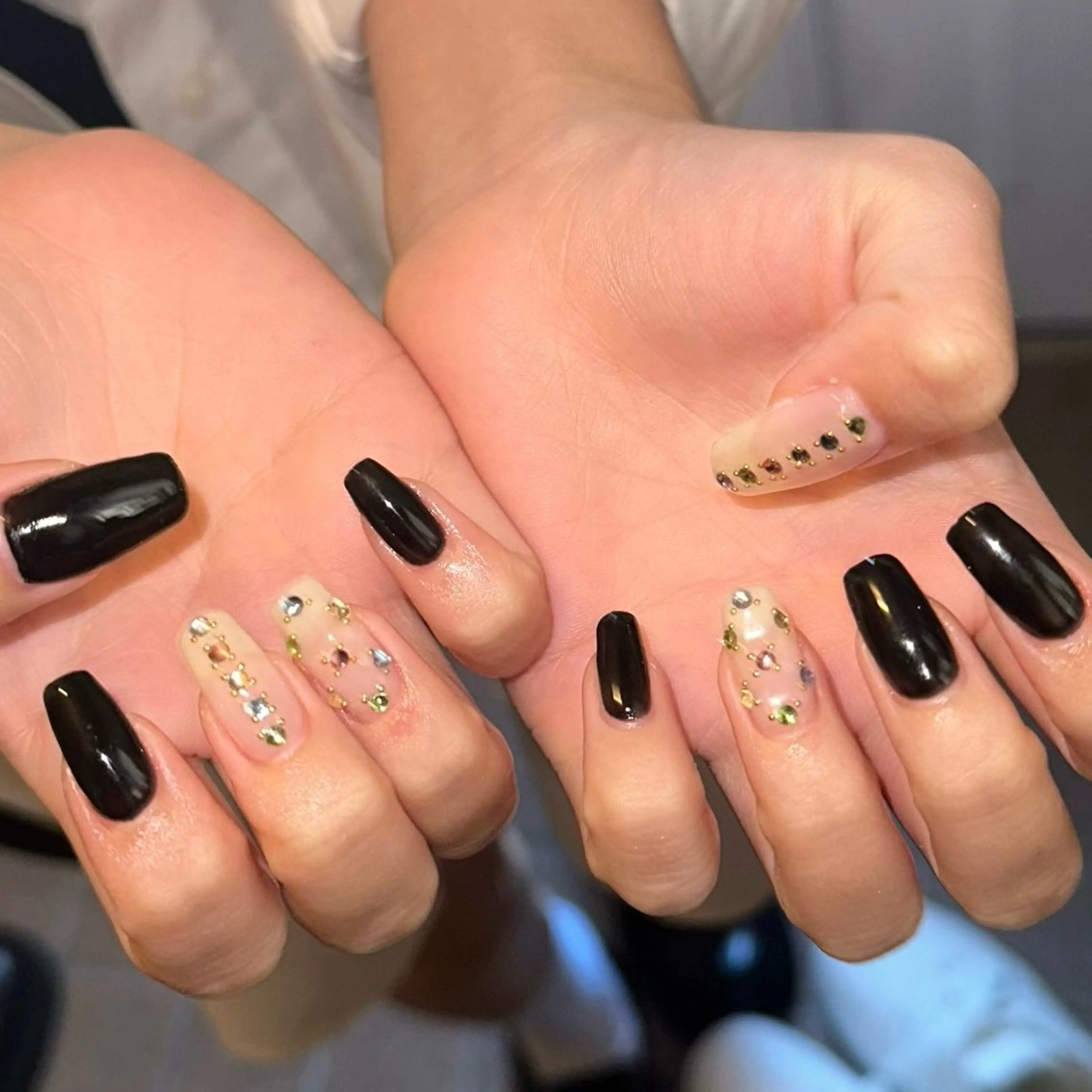 ネイル 持ち込み nail&eye pang hinaのネイルデザイン