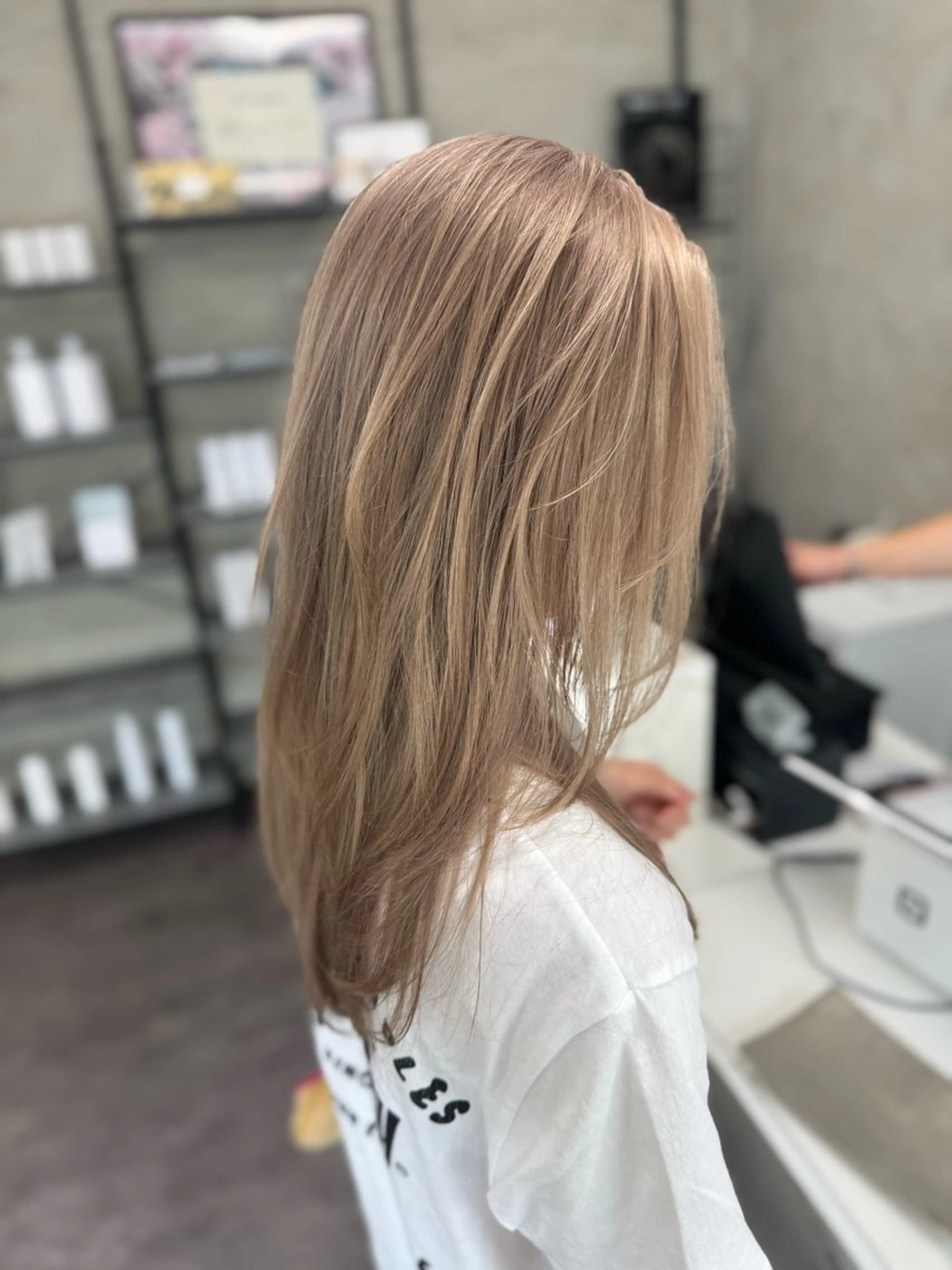 ロング カラー ヘアカラー トリートメント NEOSALON Blast所属・デザイン/美髪カラー 艶職人/福井SHUNのヘアスタイル