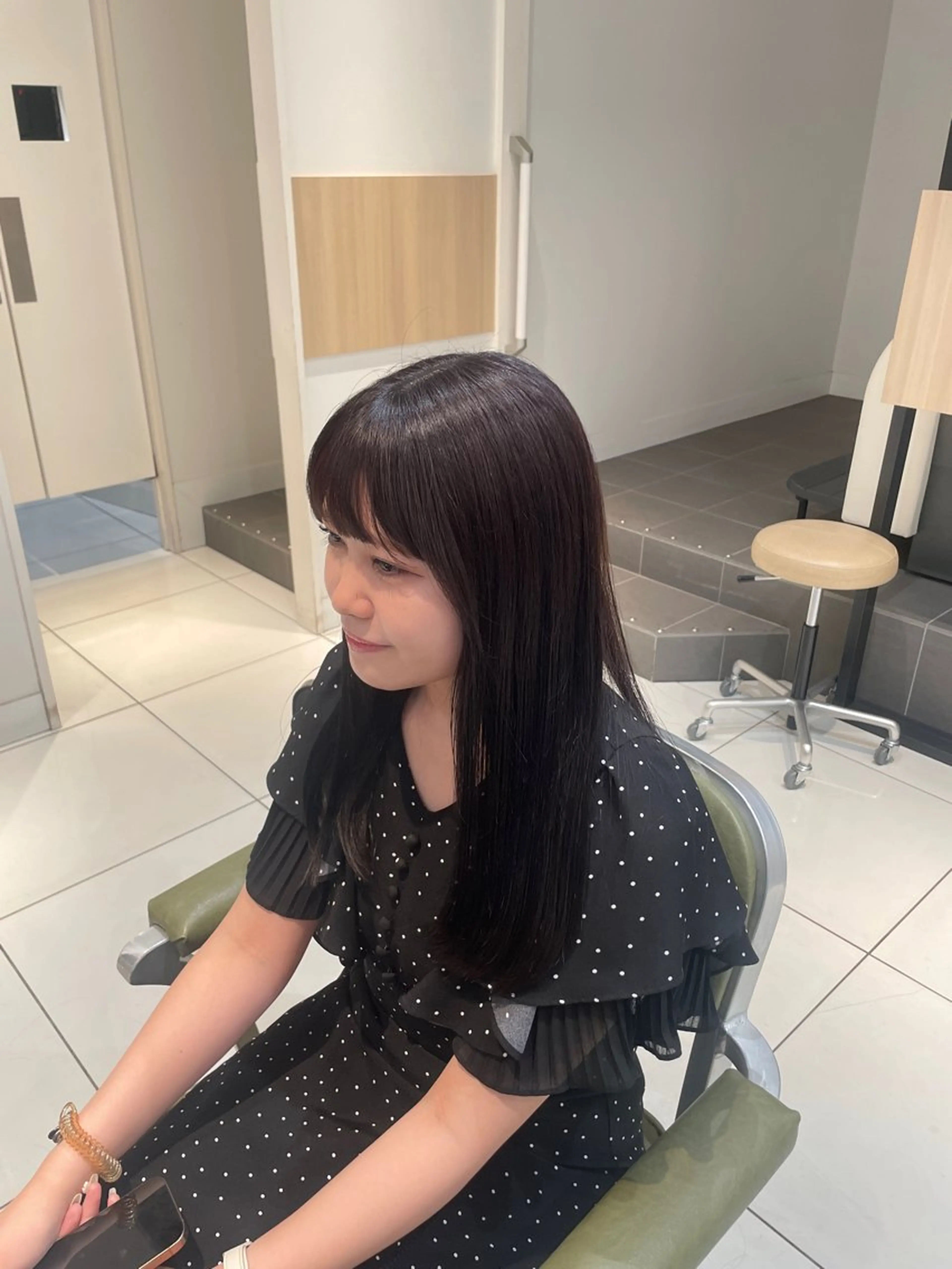 ロング カラー トリートメント ダブルカラー /透明感カラーRioのヘアスタイル