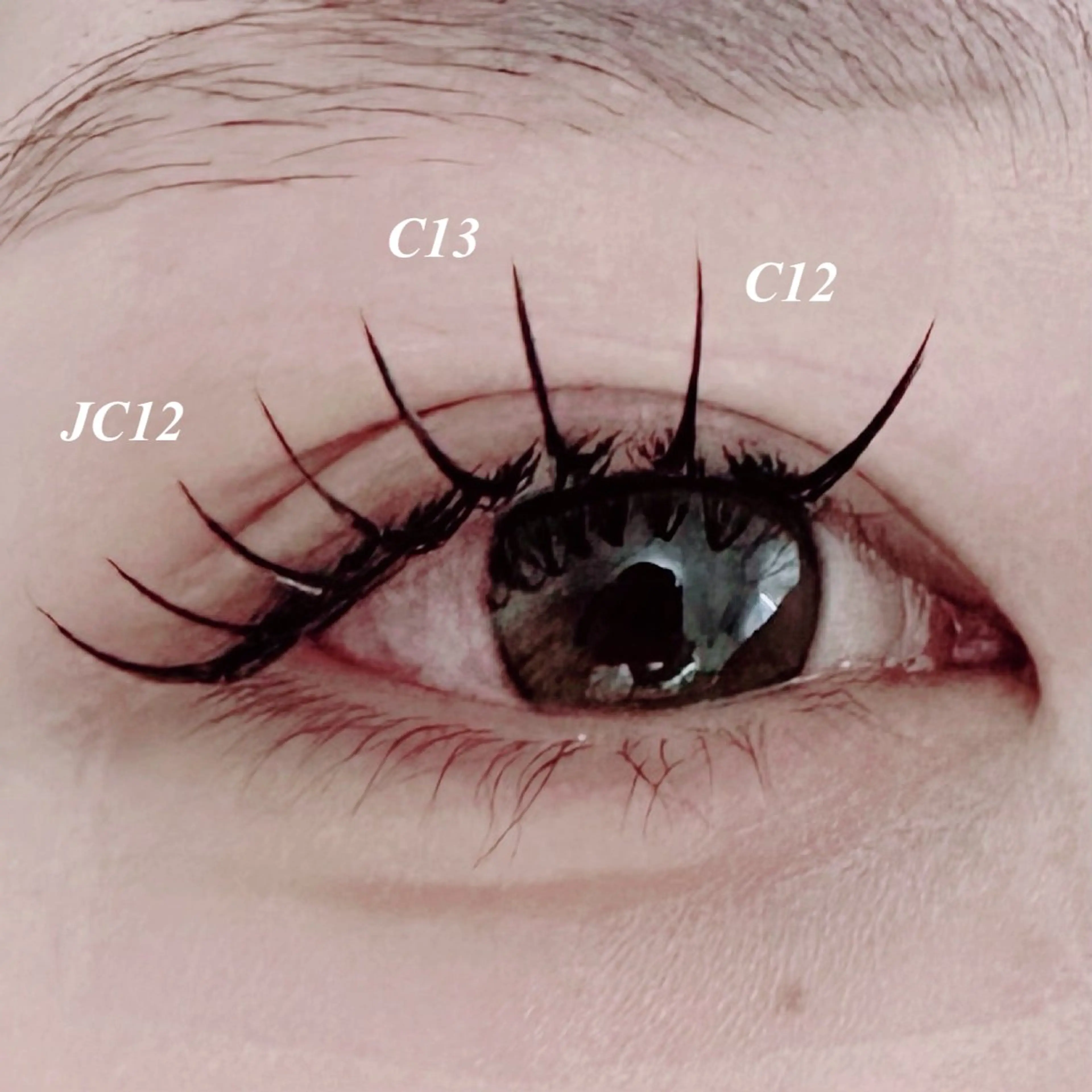 マツエク・マツパ Cカール Le'a永山 綾華のマツエク・マツパデザイン