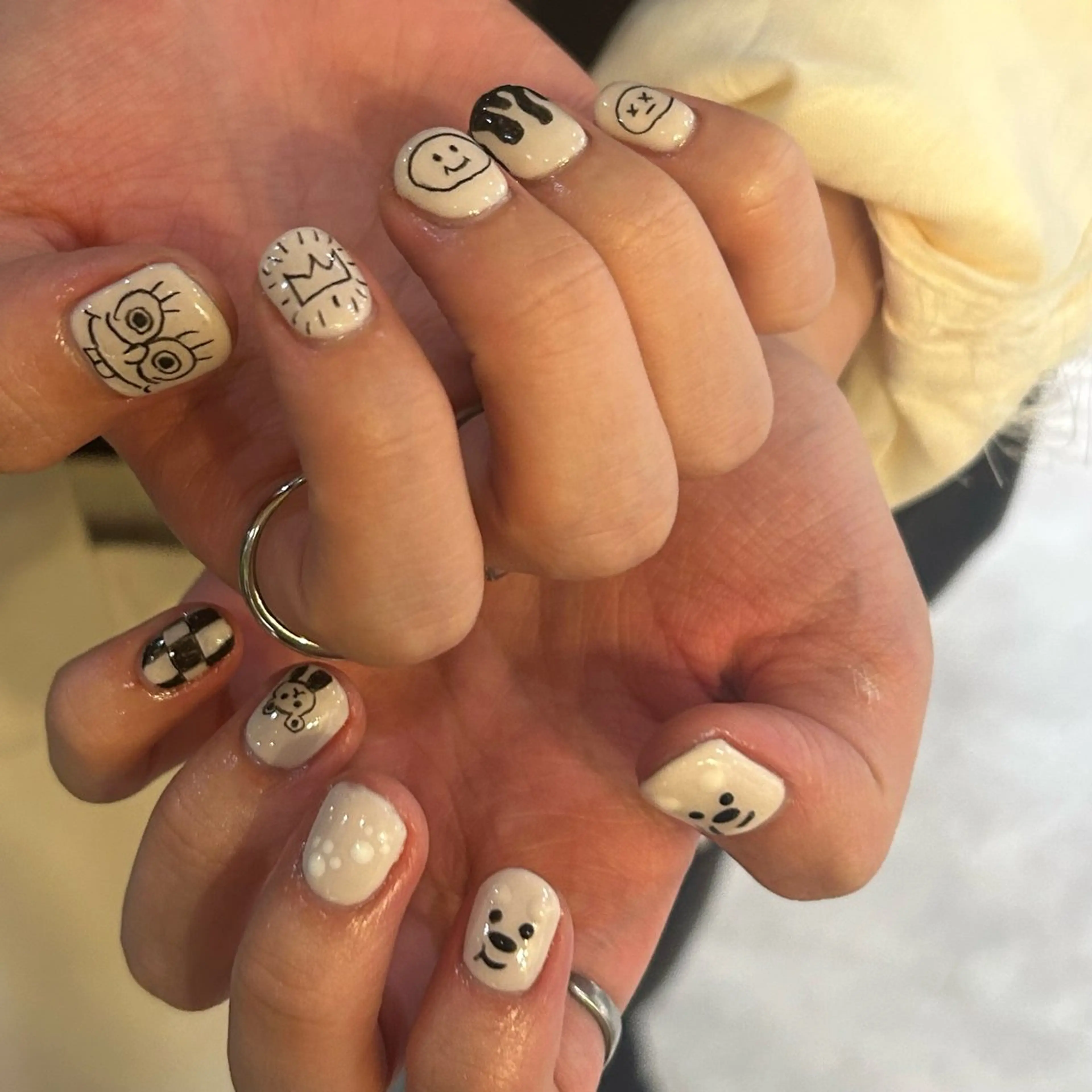 ネイル ハンドネイル ハンドケア 個性派ネイル シノのネイルデザイン