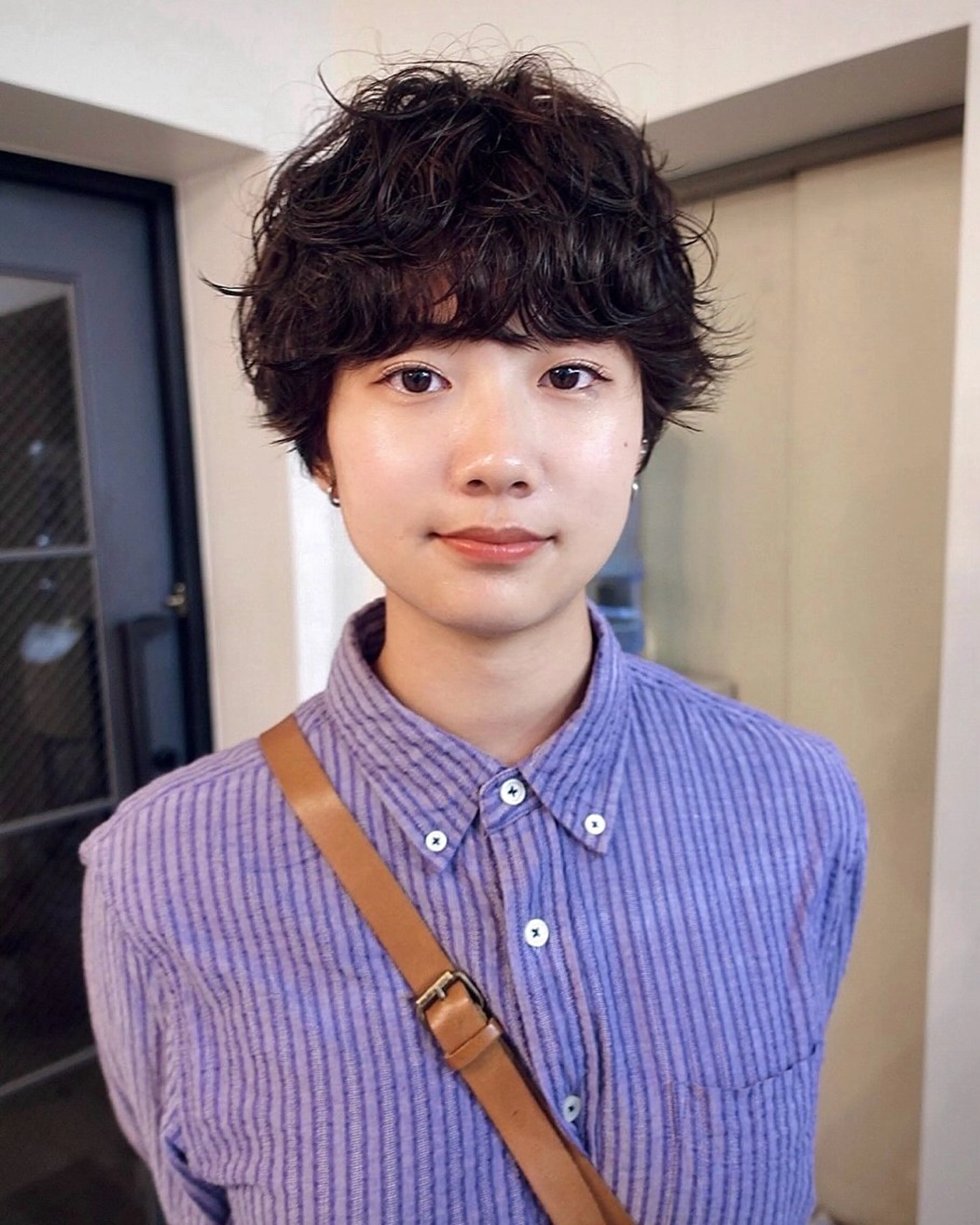 ショート パーマ ショートヘア カット パーマ ヒカル/ミディアム パーマ/ロングパーマのヘアスタイル