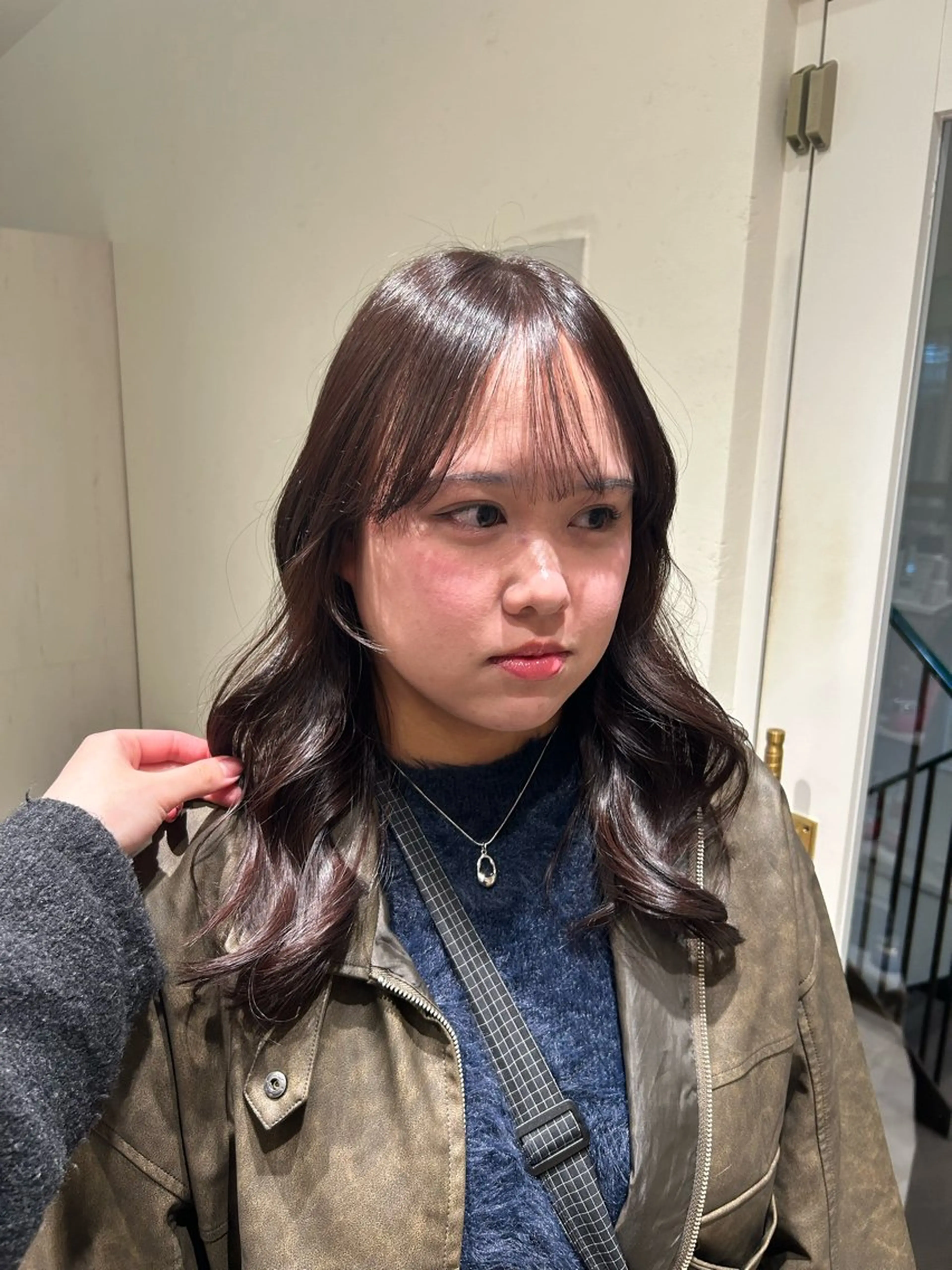 ロング カット ヘアカラー 神田 音羽のヘアスタイル