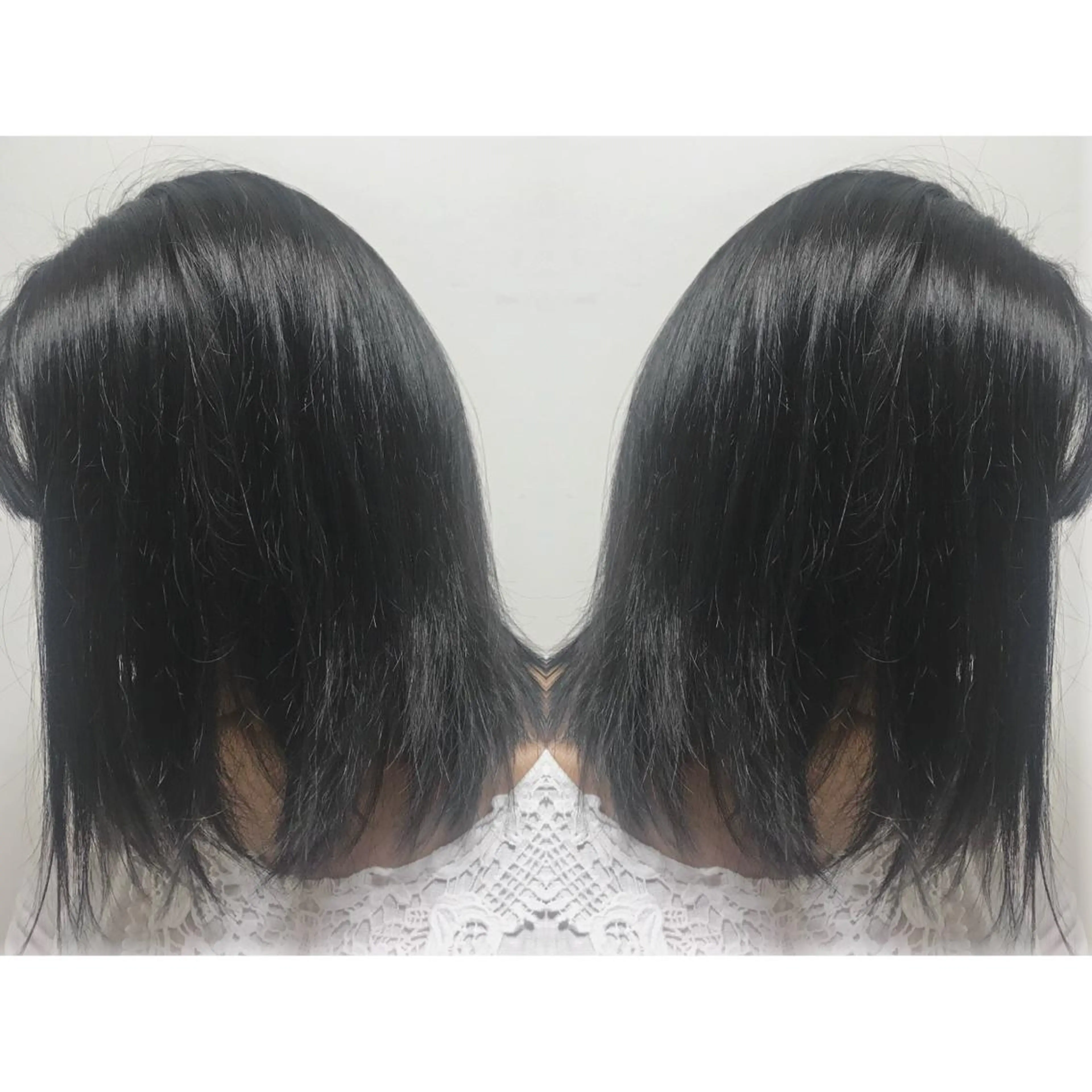 ミディアム カラー ヘアアレンジ ブリーチ ダークグレー a moment【モーメント】所属・蔵前🫧韓国風レイヤ ーカット🫧KAHOのヘアスタイル