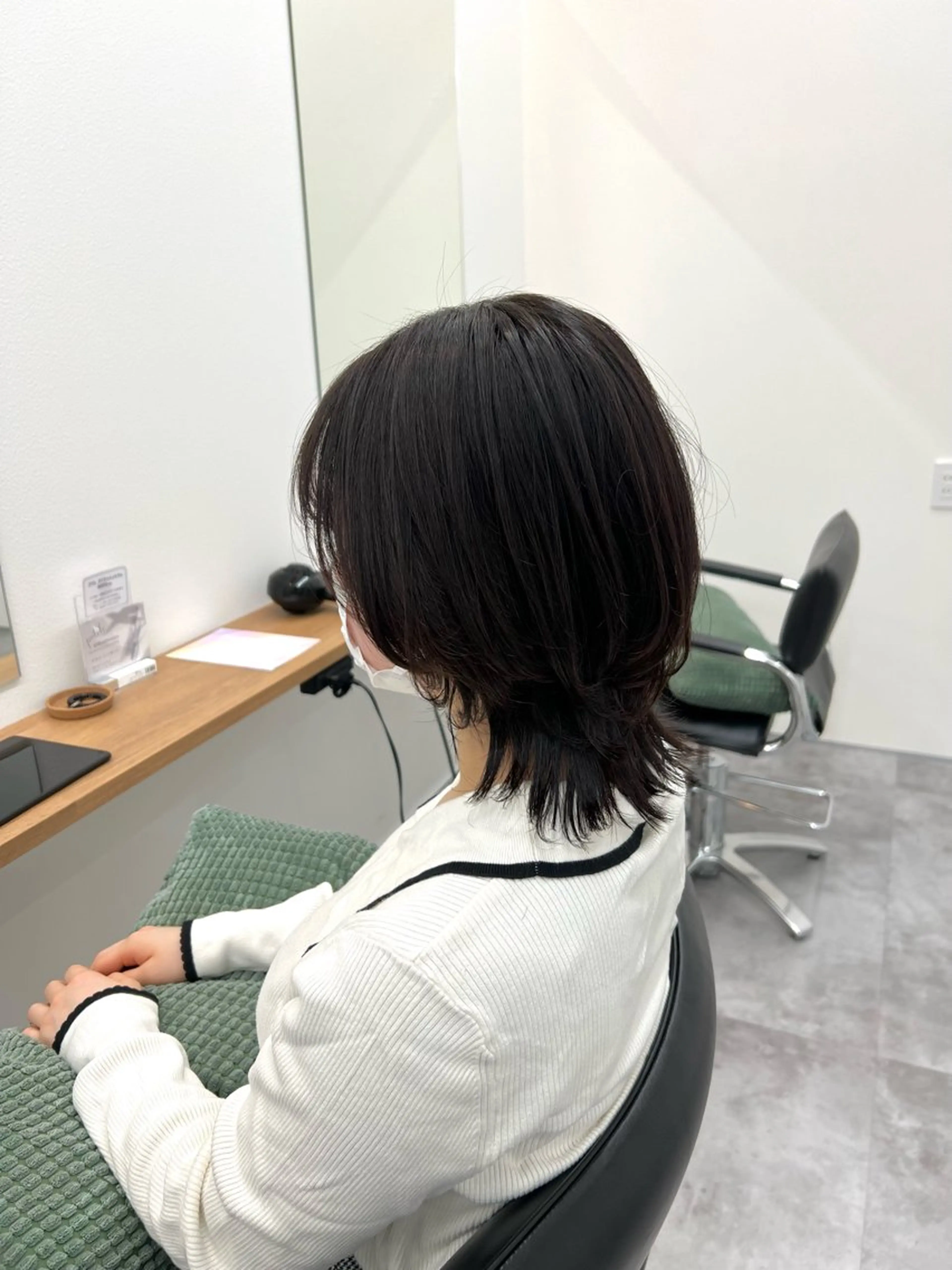 ミディアム くびれヘア ウルフカット ✨NOMAD印西✨ 黒川勇輝のヘアスタイル