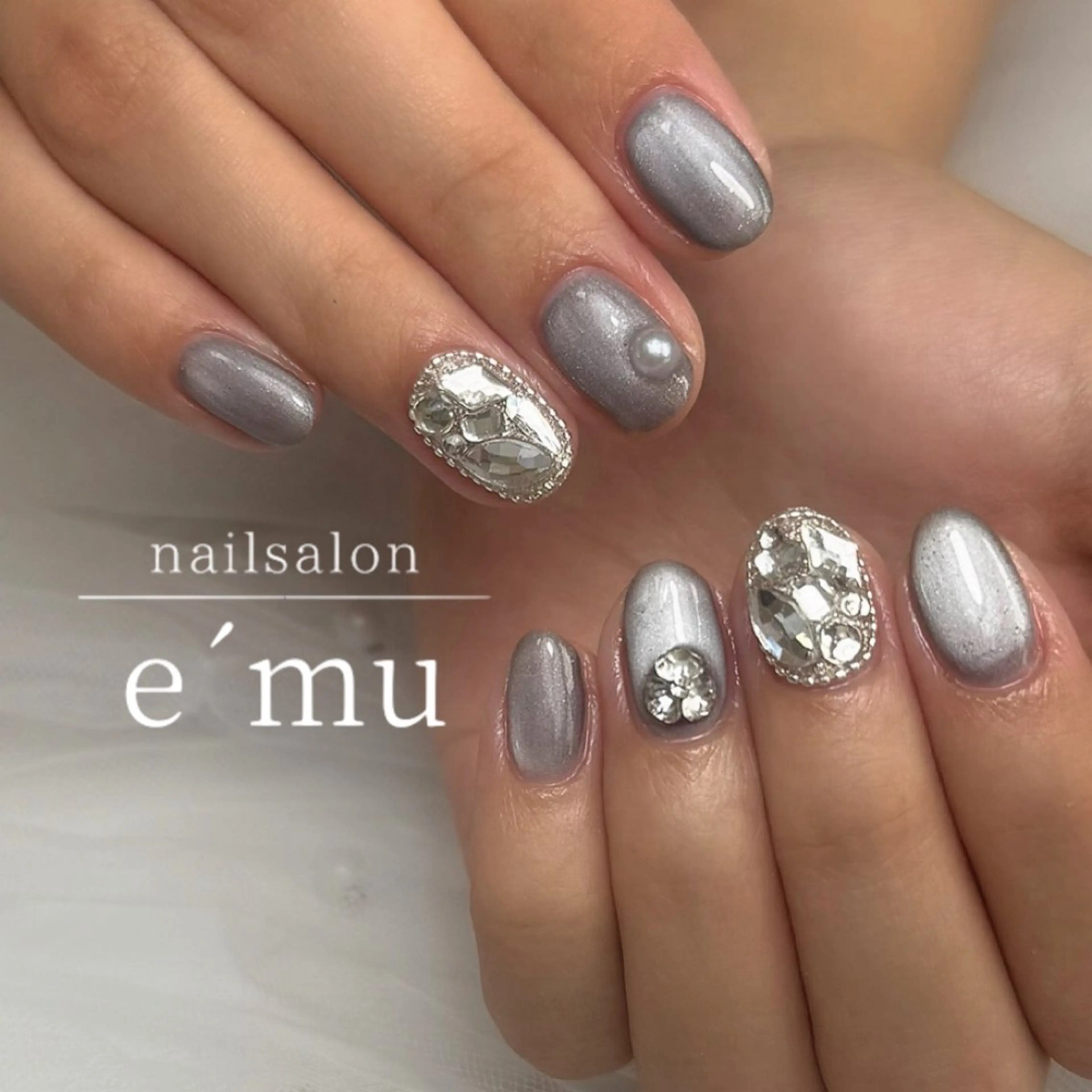 ネイル ハンドネイル nailsalon e´muのネイルデザイン