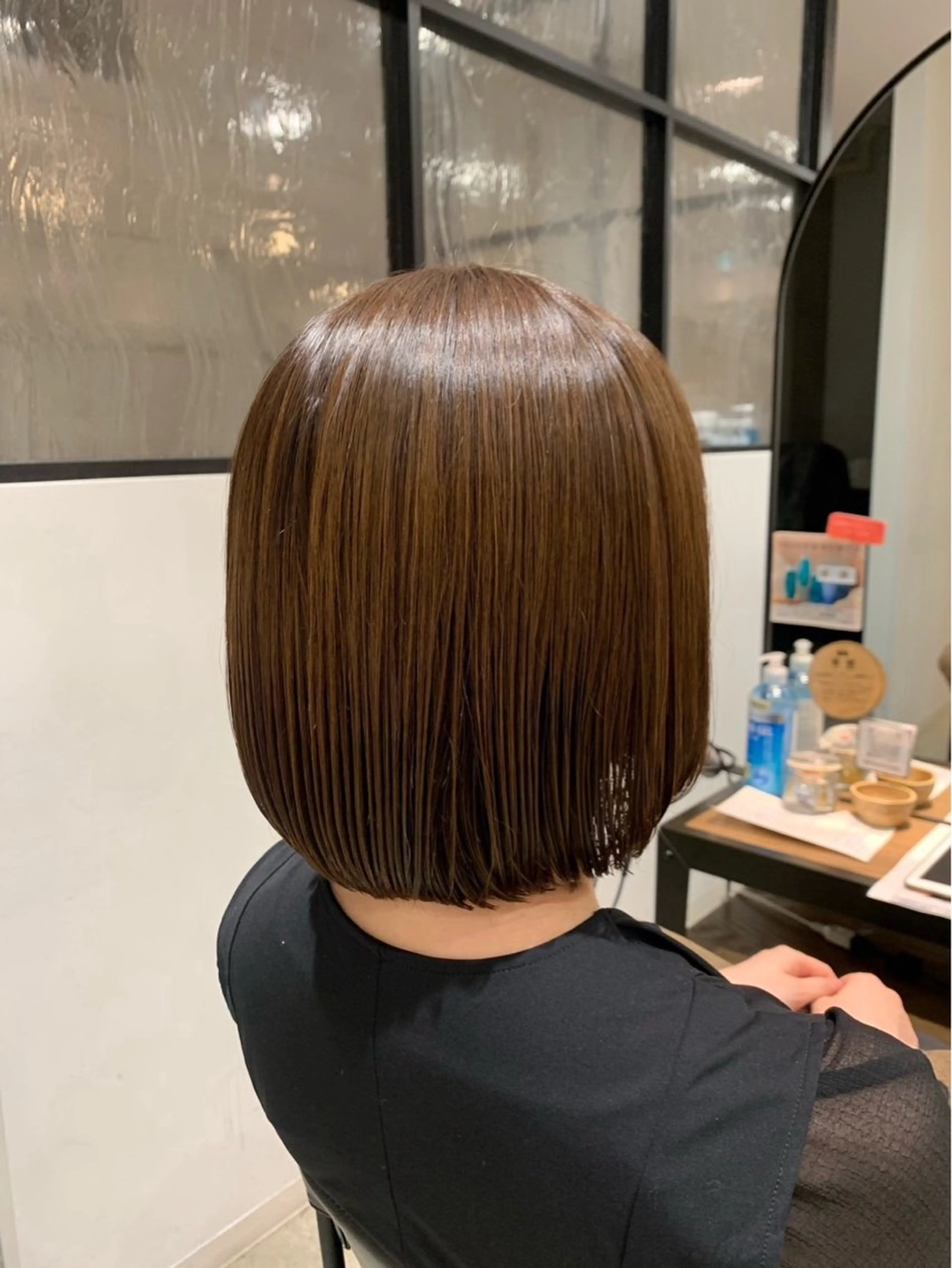 ボブカットの写真