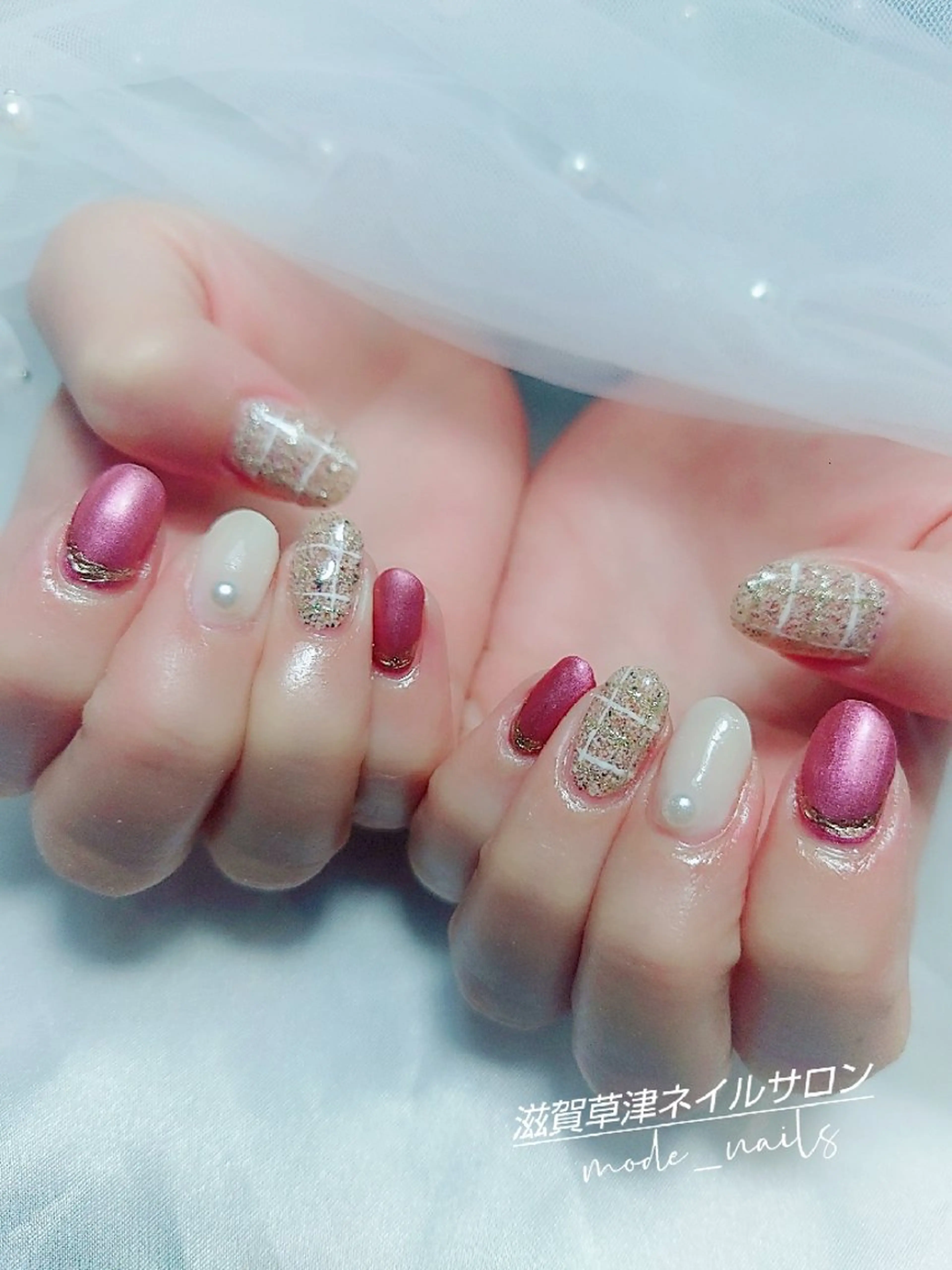 ネイル 滋賀県草津市ネイル mode_nailsのネイルデザイン
