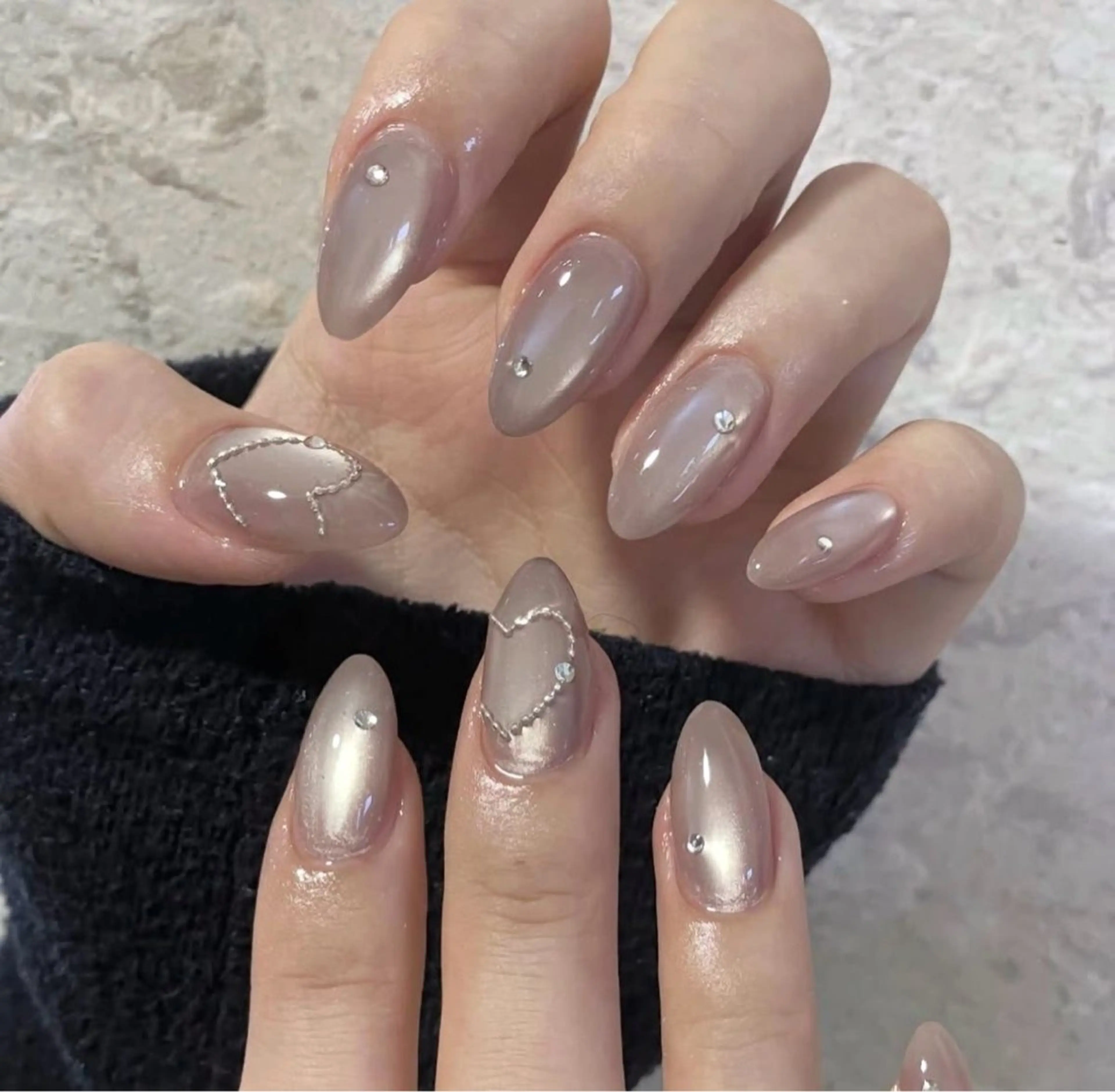 ネイル ハンドネイル Taeyeon ANA.CHUOのネイルデザイン