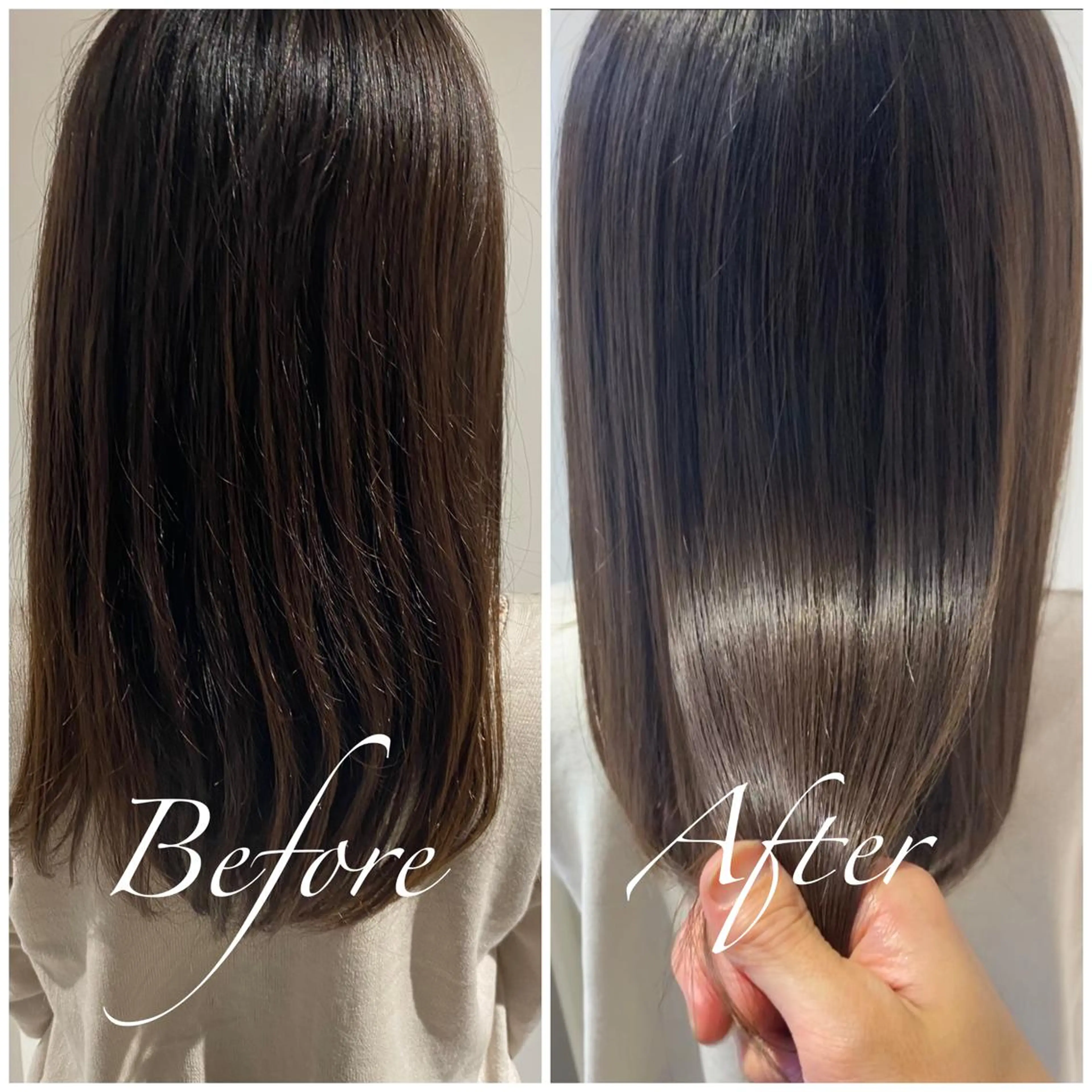 セミロング トリートメント ✨圧倒的満足度◎ 小顔美人ショート✨佃のヘアスタイル