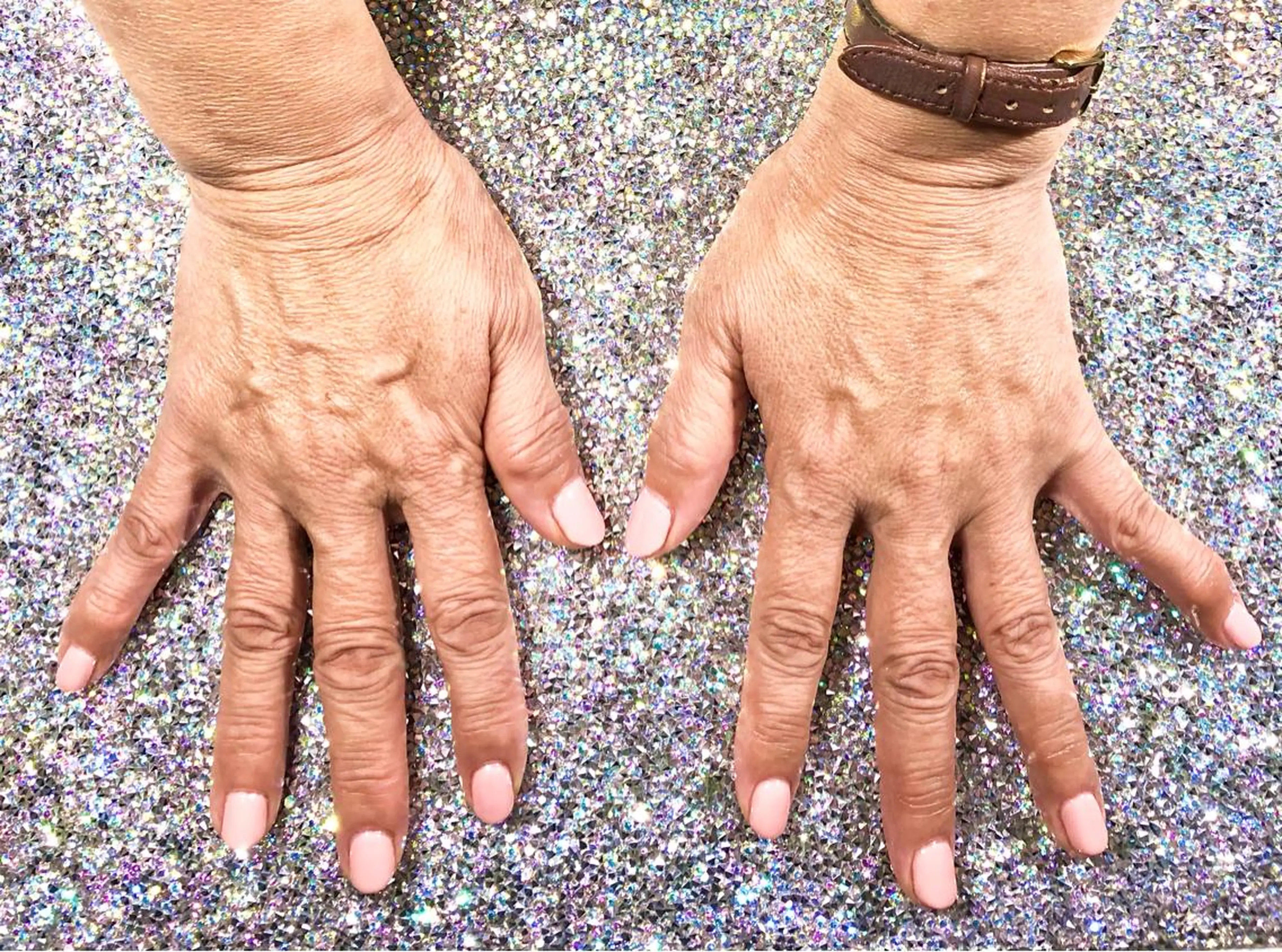 ネイル ジェルネイル ピンク フットネイル Tairacchi ﾀｲﾗｯﾁのエステ・リラクイメージ