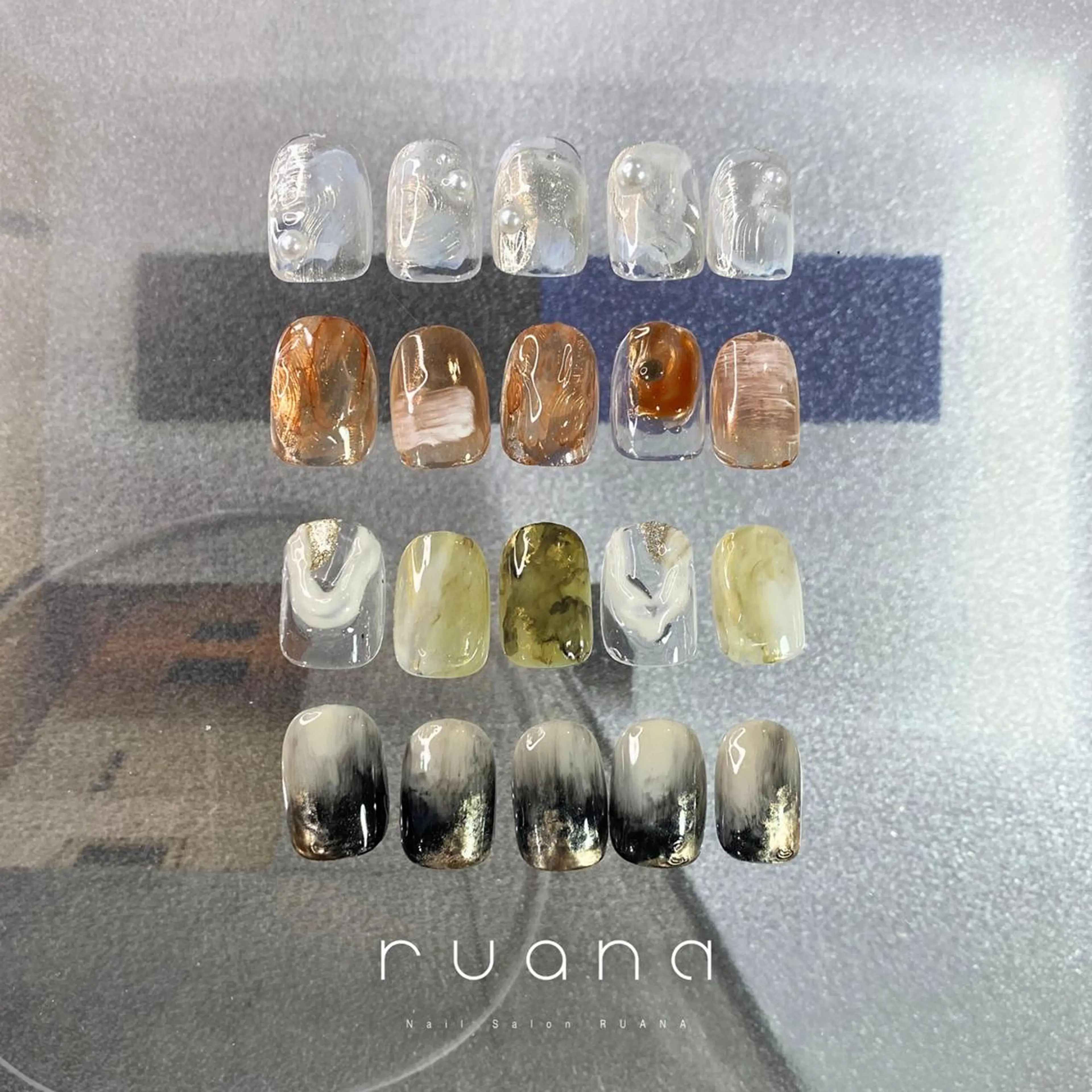 ネイル ハンドネイル 阿武 美海のネイルデザイン