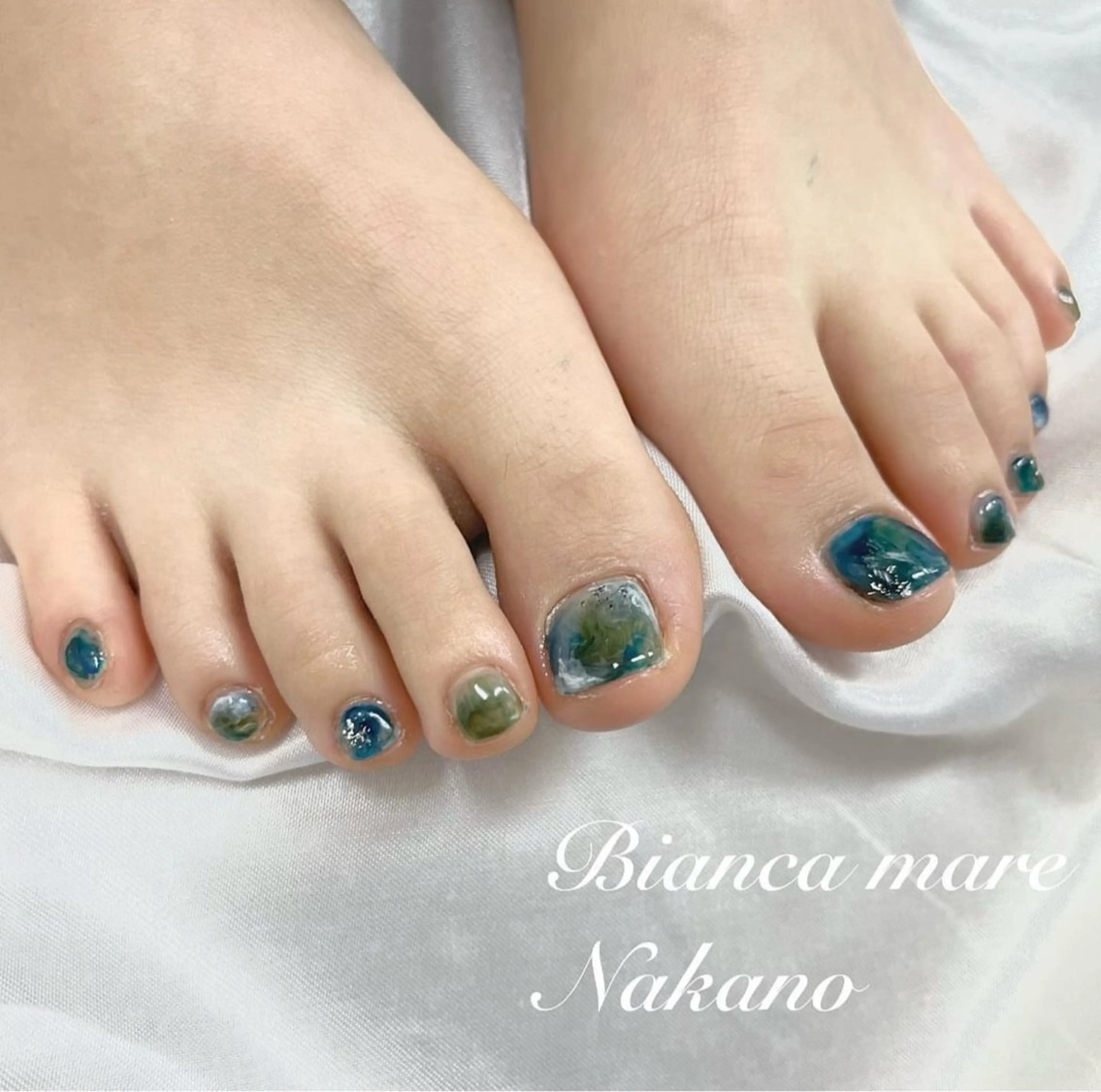 【🦶🏼フット】選べる定額デザイン🌺¥6500~7500/オフあり/パラジェル登録店✨【中野/高円寺/阿佐ヶ谷】の写真