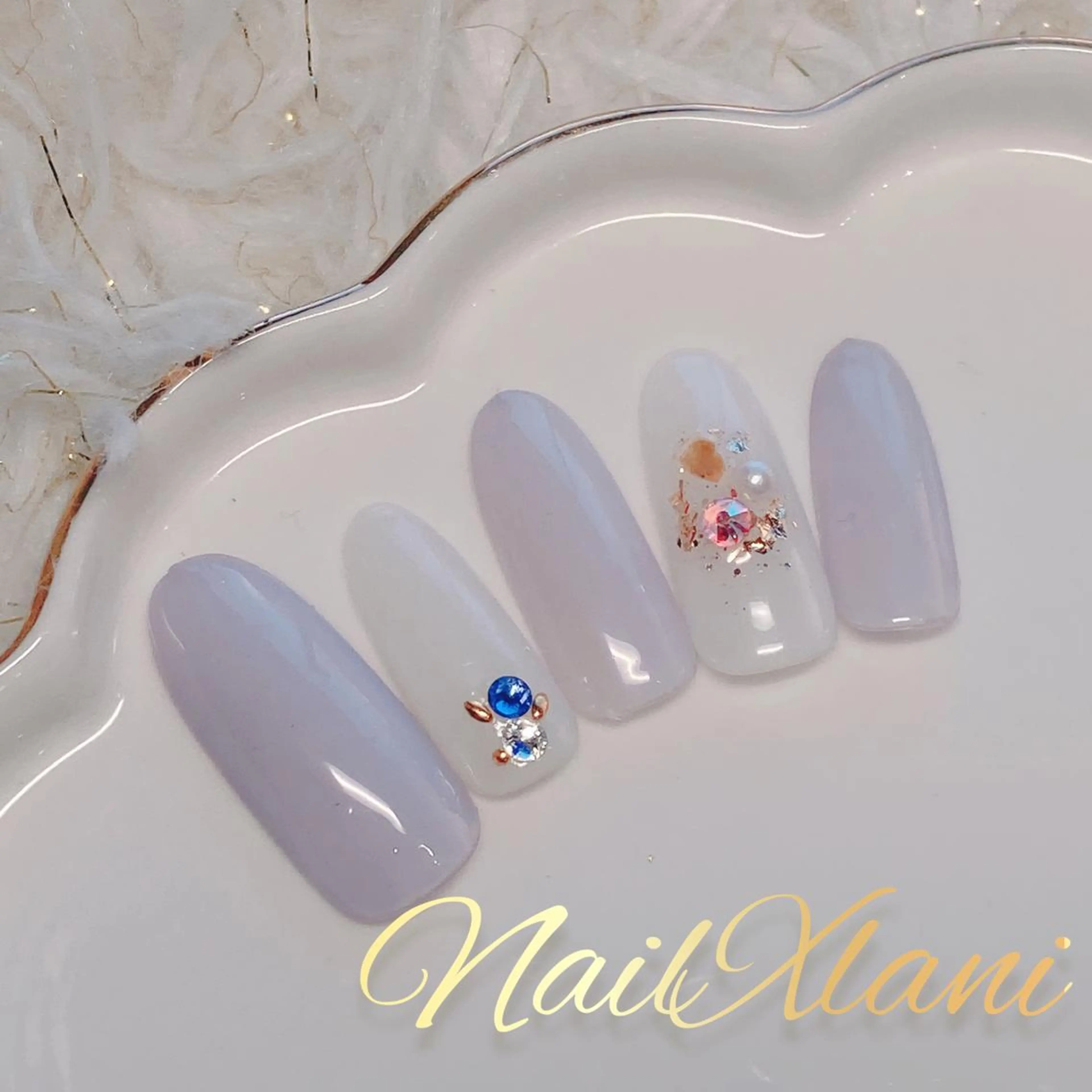 ネイル 練馬駅近ネイルラニ 不細工爪90分で美爪のネイルデザイン