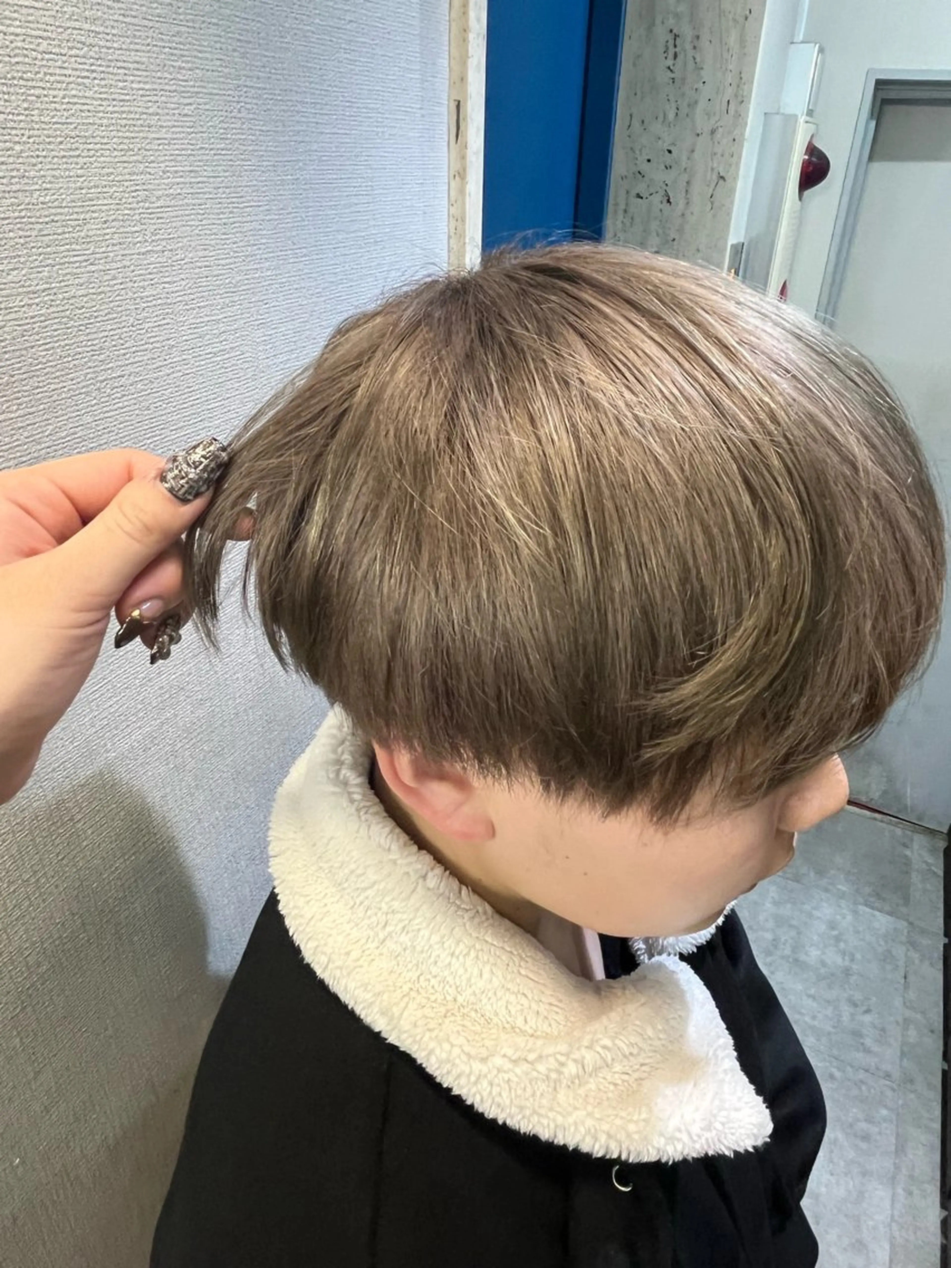 カラー メンズ 🐈‍⬛多系統🕶 tsubura🖤のヘアスタイル