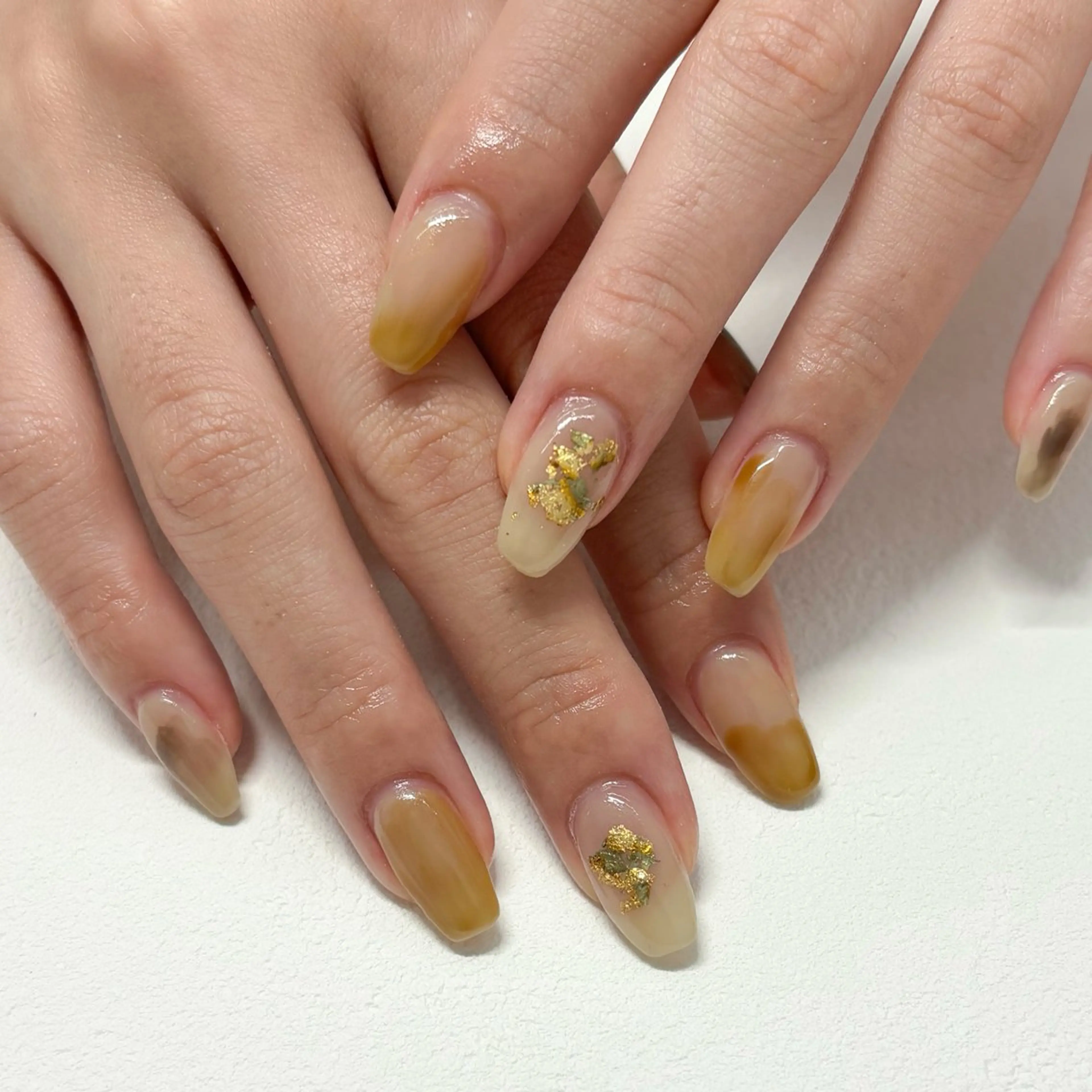 ネイル ニュアンスネイル ハンドネイル moeko nailのネイルデザイン
