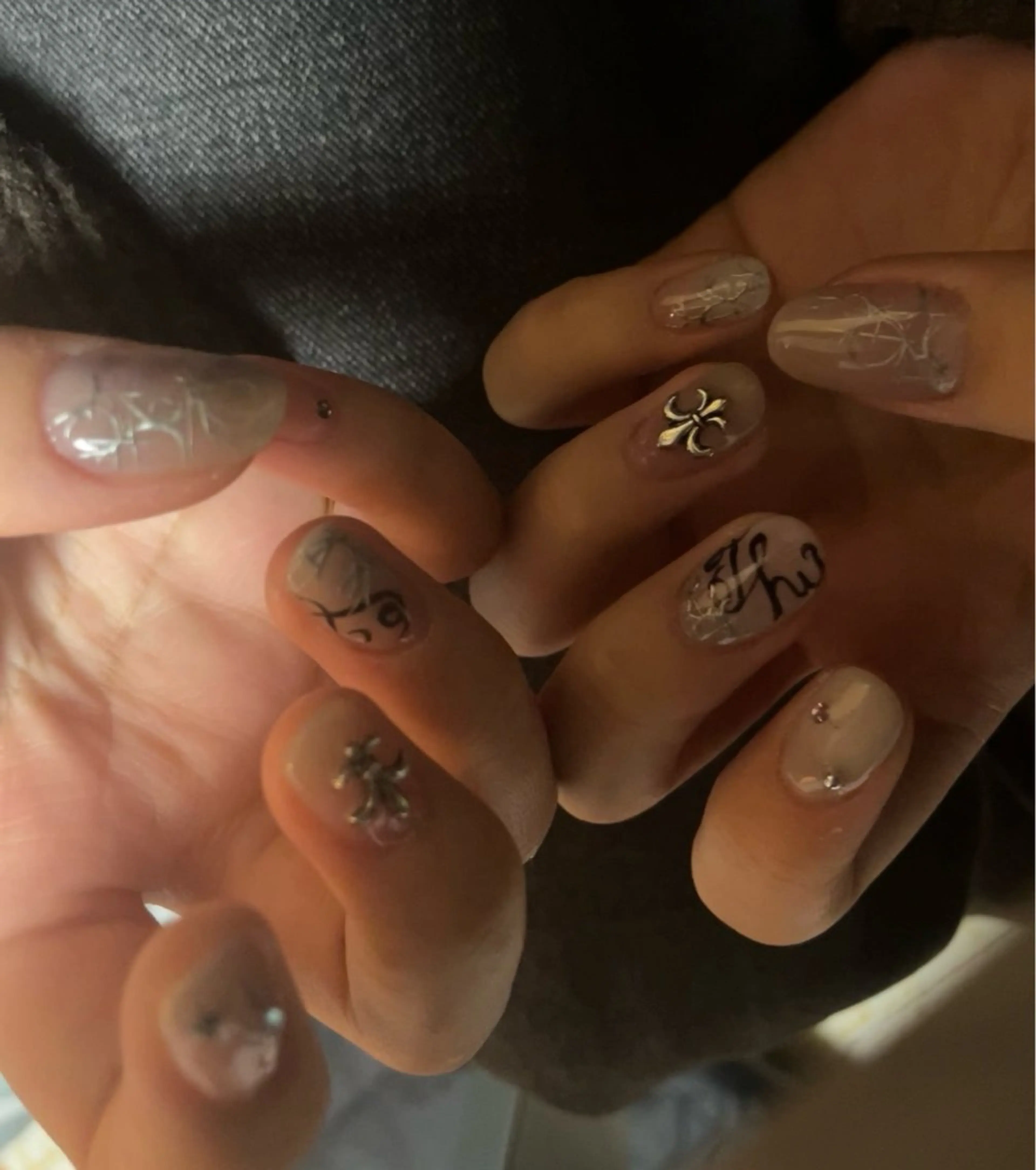 ネイル ハンドネイル ゆ きのネイルデザイン