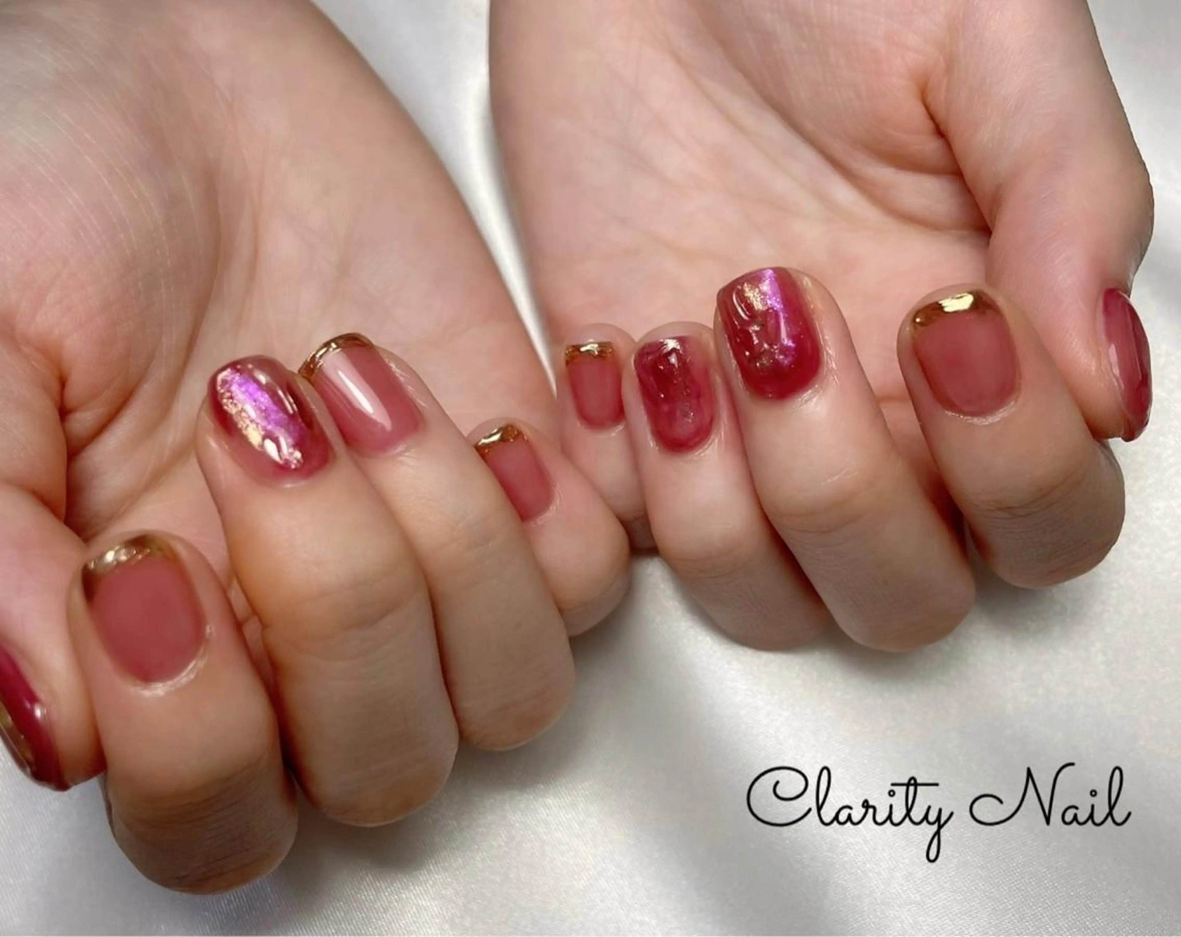 ネイル アートネイル 持ち込み ハンドネイル Clarity Nailのネイルデザイン