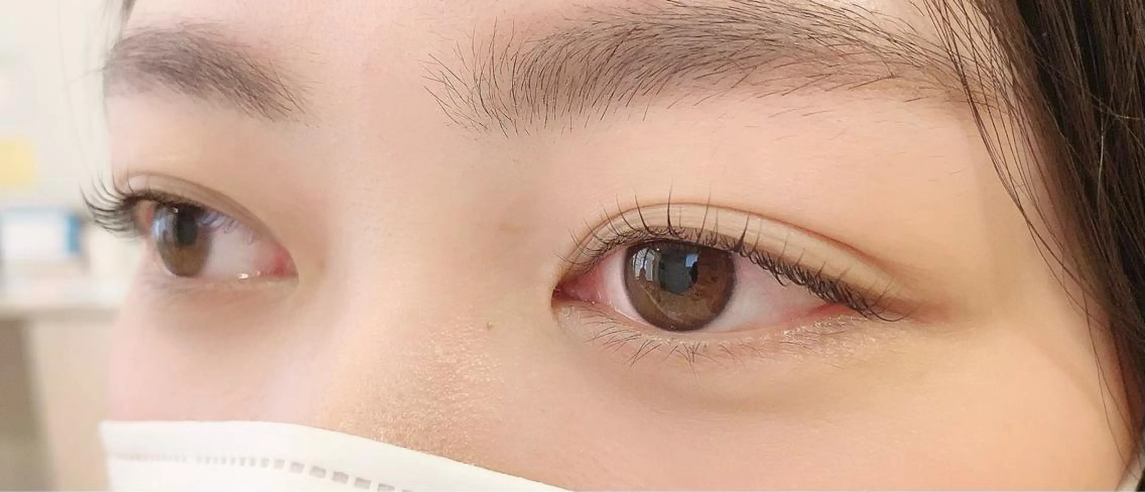 マツエク・マツパ 一重×まつ毛パーマ 小幡 美穂子のマツエク・マツパデザイン