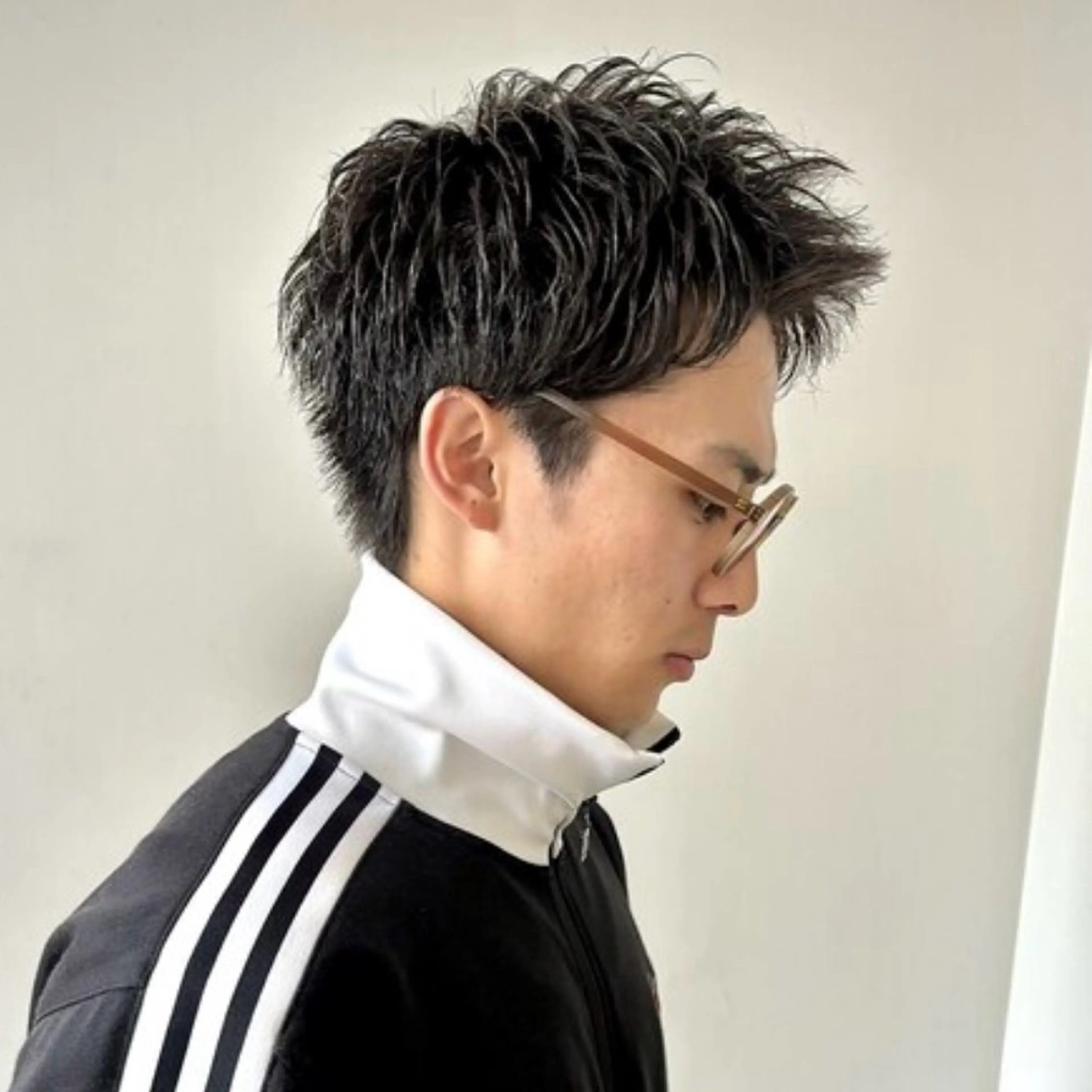 ショート メンズ カット ハイトーン/パーマ/ メンズ / 櫻本🌐のヘアスタイル