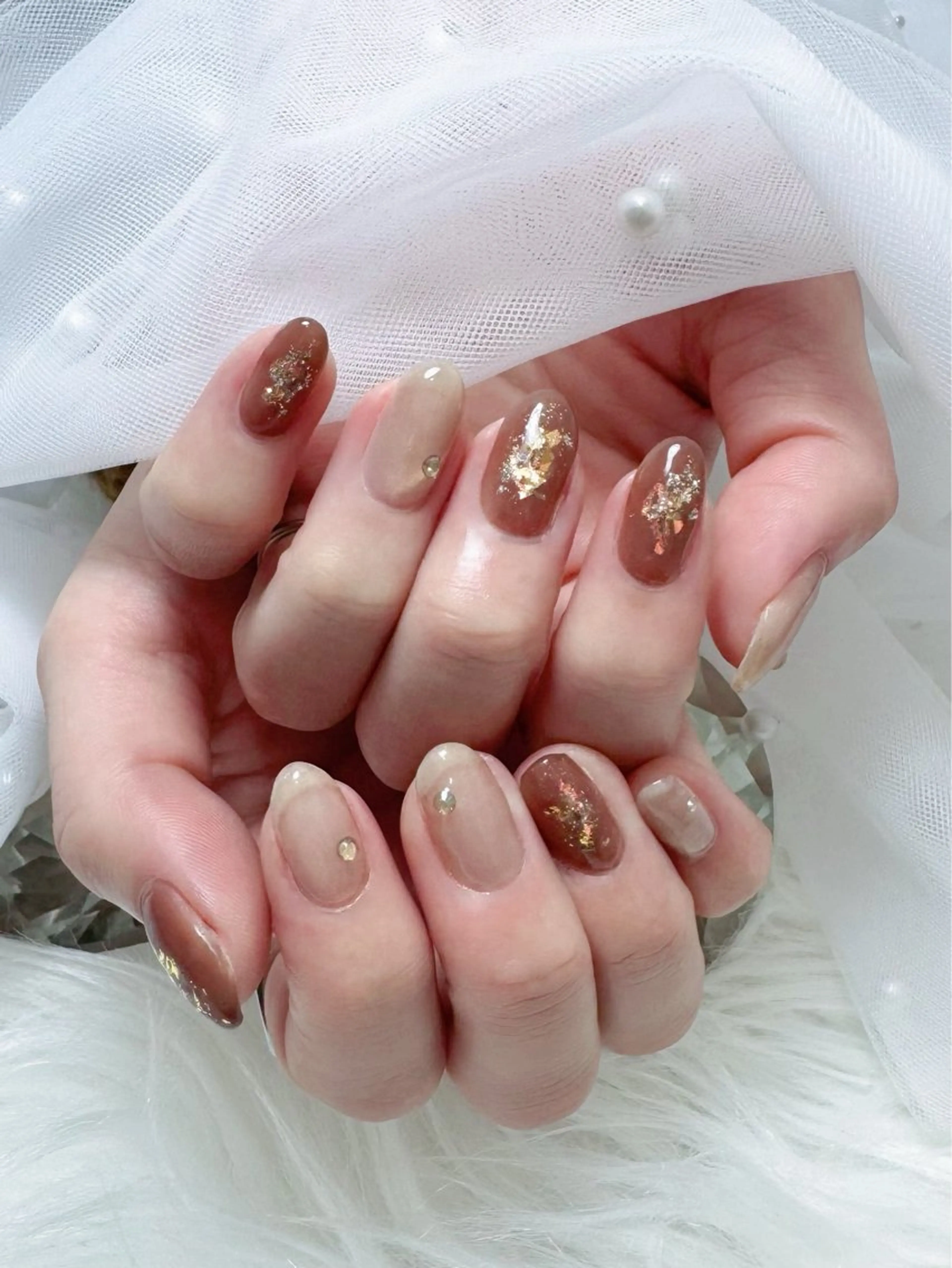 ネイル ハンドネイル BIJOU yuzuのネイルデザイン