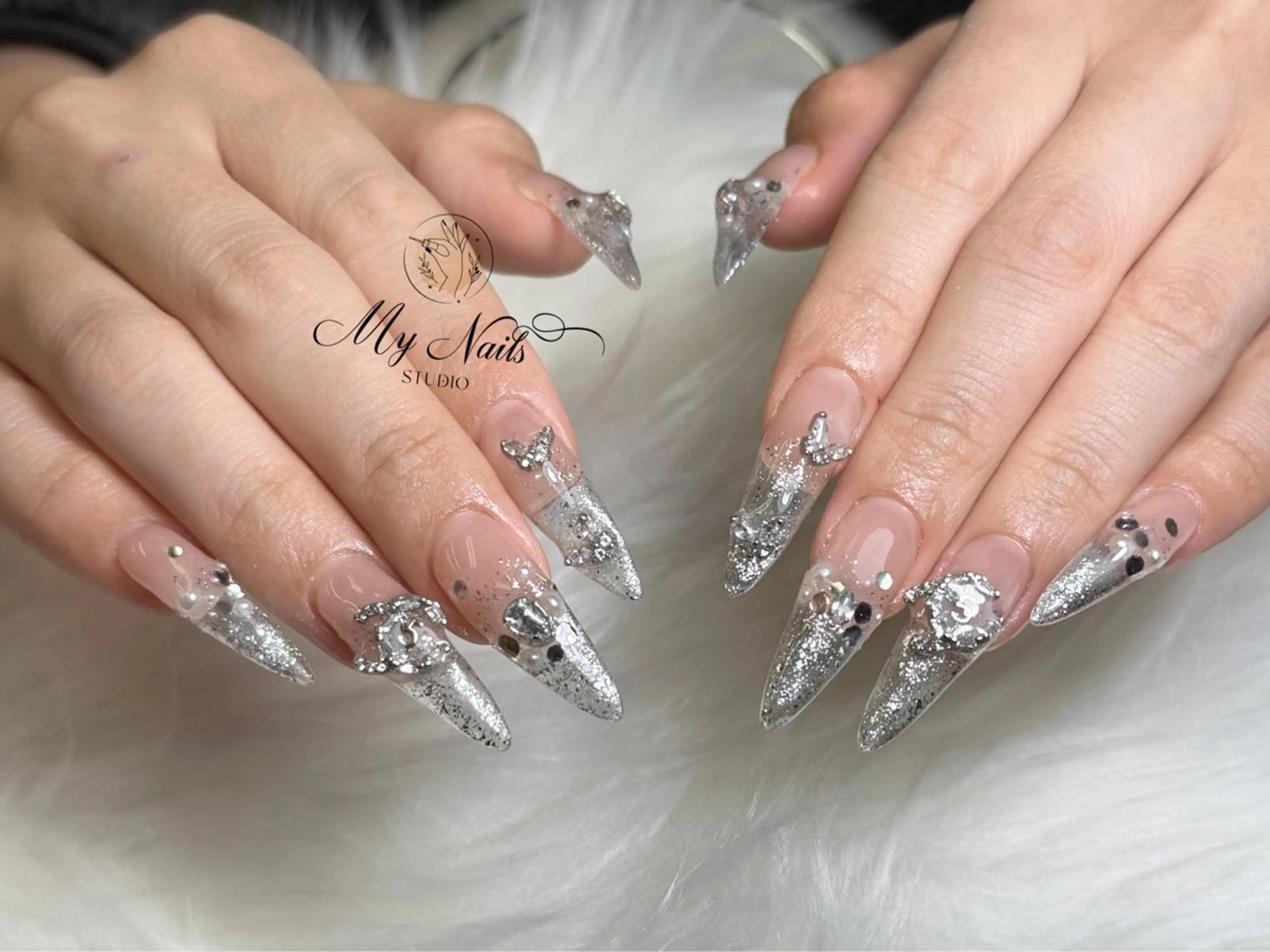 ネイル 長さ出し シンプルネイル My Nail Salon所属・My Nail Salonのネイルデザイン