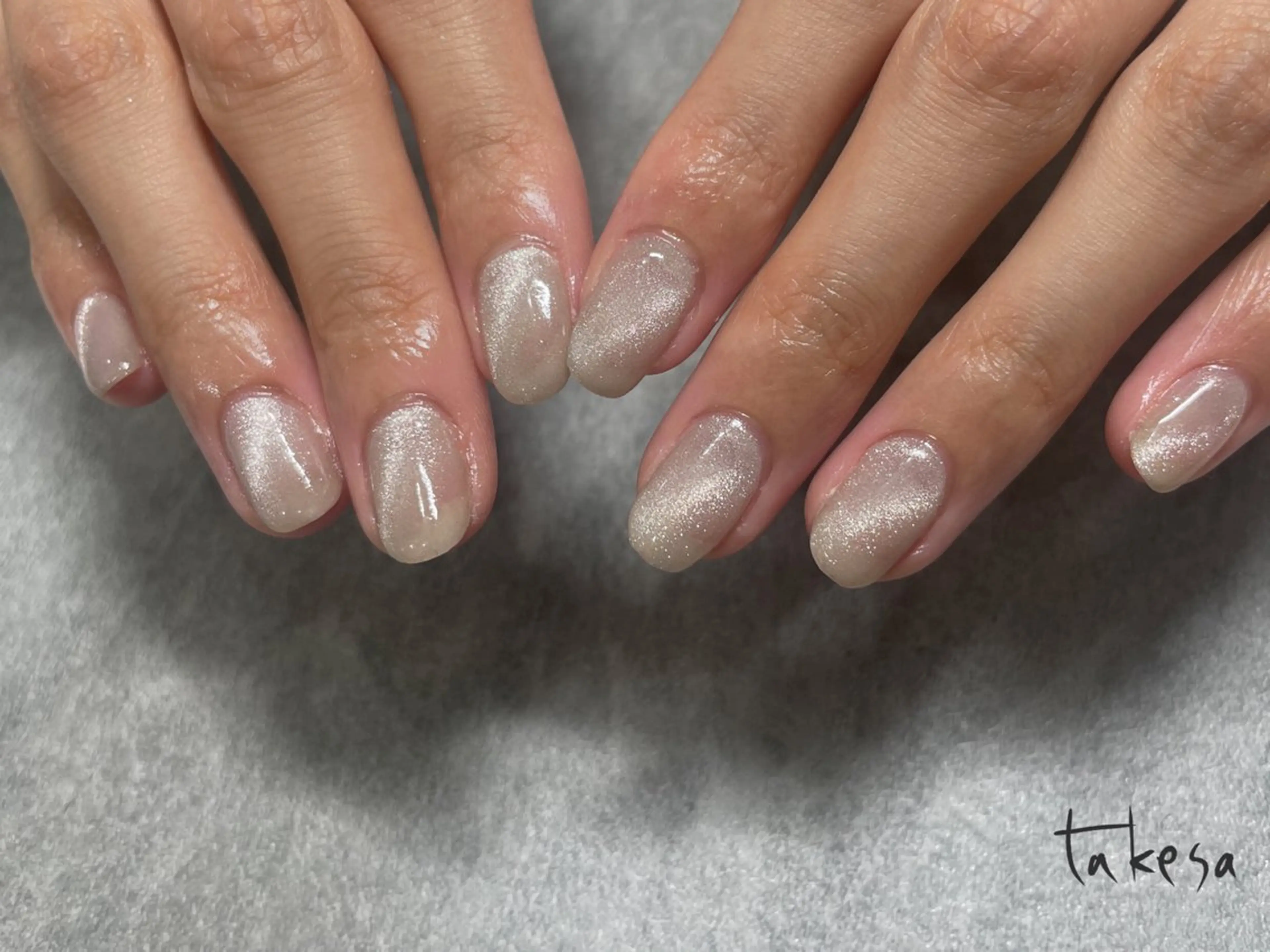 ネイル マグネットネイル ハンドネイル Msis nail & eyelashsalon 代々木店所属・msis武田 (takesa)のネイルデザイン