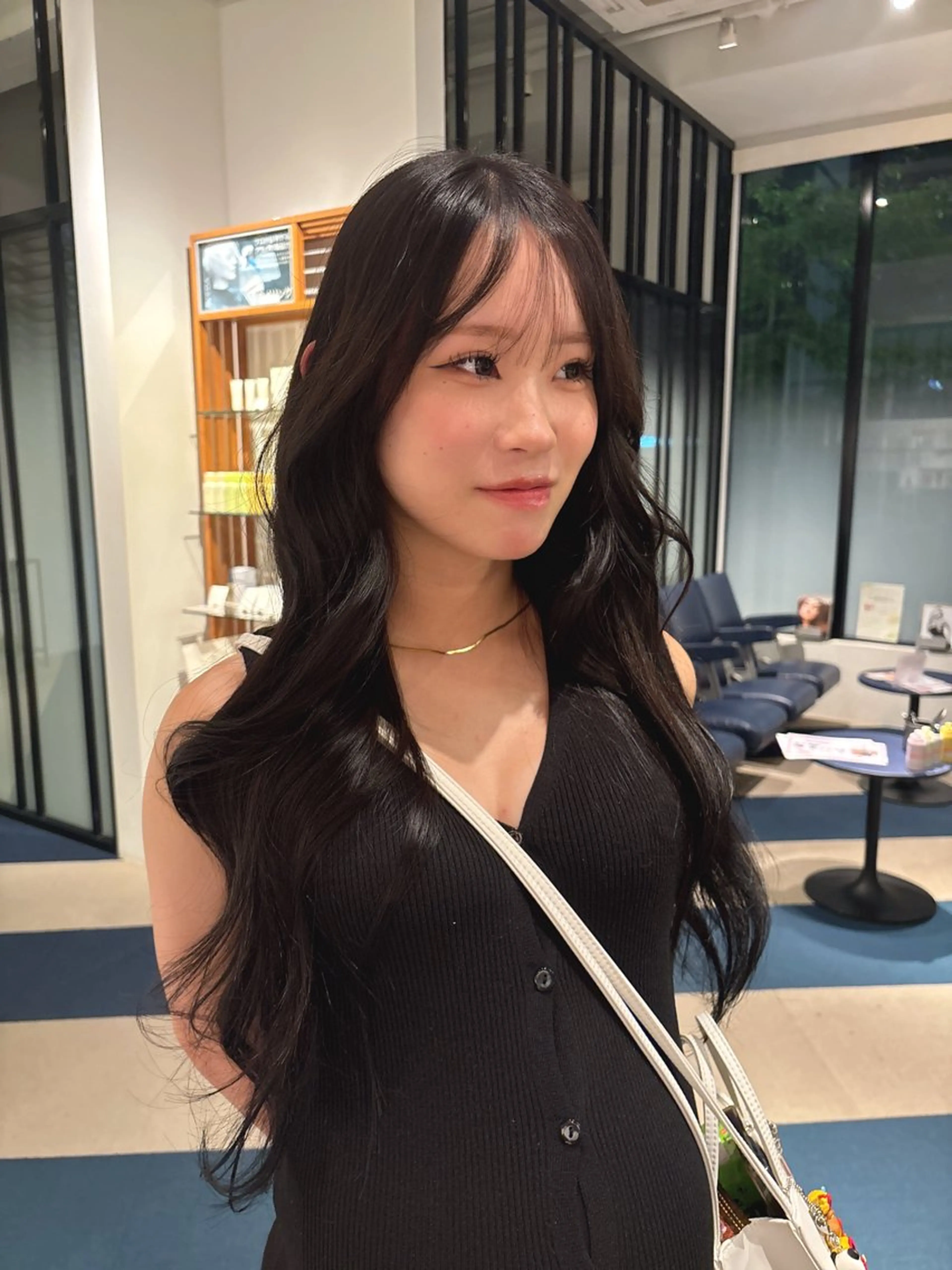 カラー ヘアカラー トリートメント yui/名古屋浄心 透明感カラーのヘアスタイル