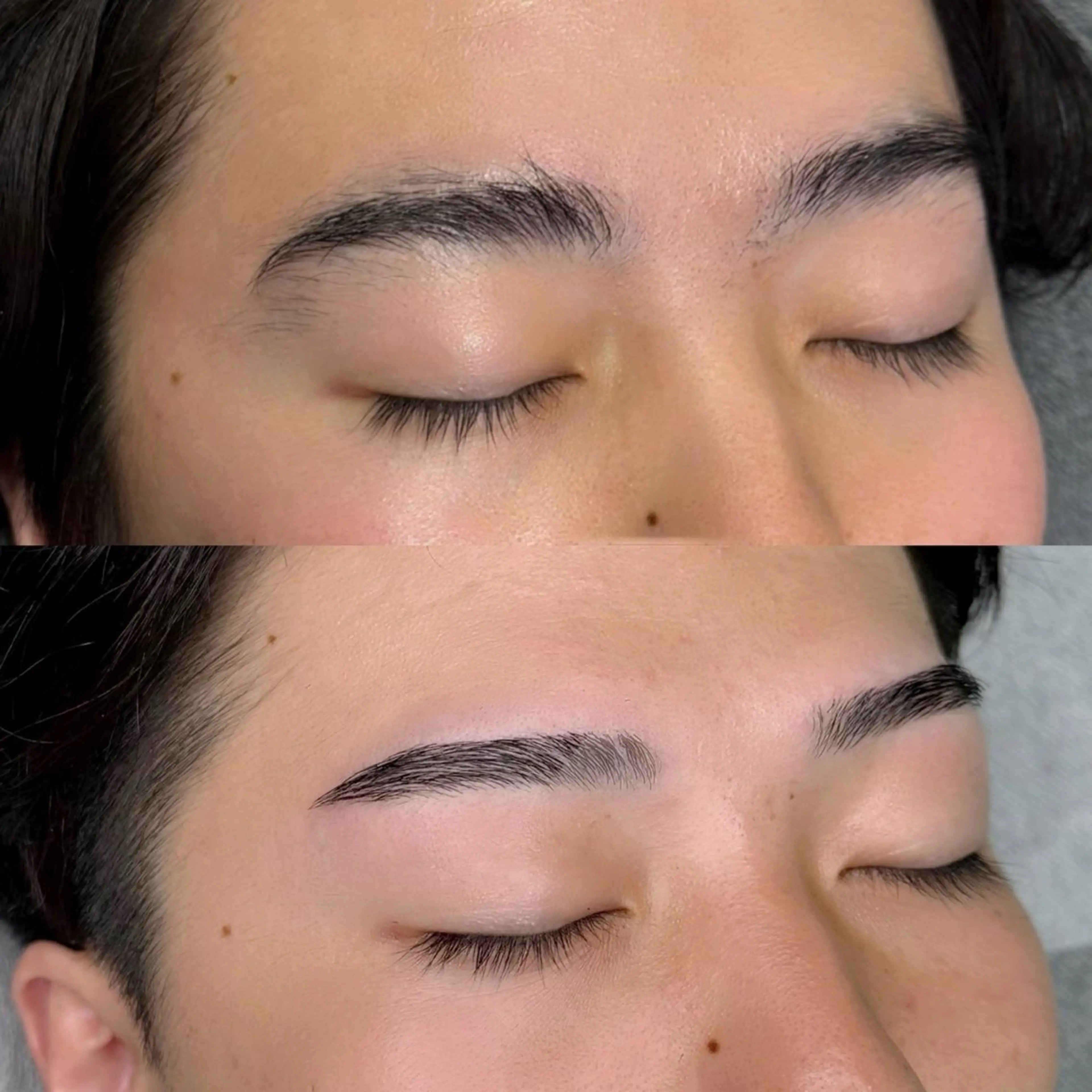 ※Jr.スタイリストが担当※《眉毛ワックス＋パーマ練習モデル様メニュー》✨（毛抜き、カット込み）の写真