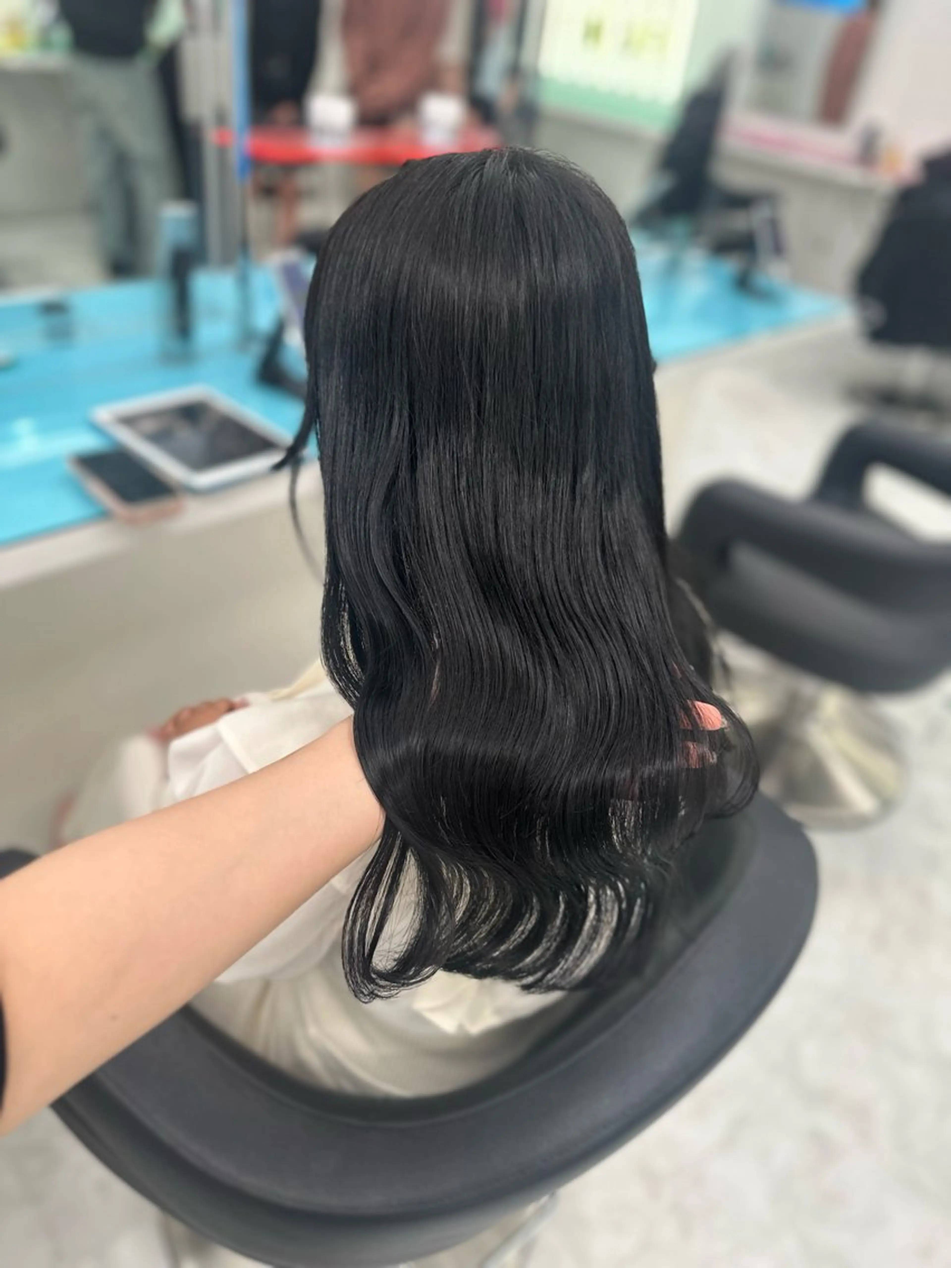 セミロング カラー 髪質改善 ♡ダブルカラー特化♡ miyuのヘアスタイル