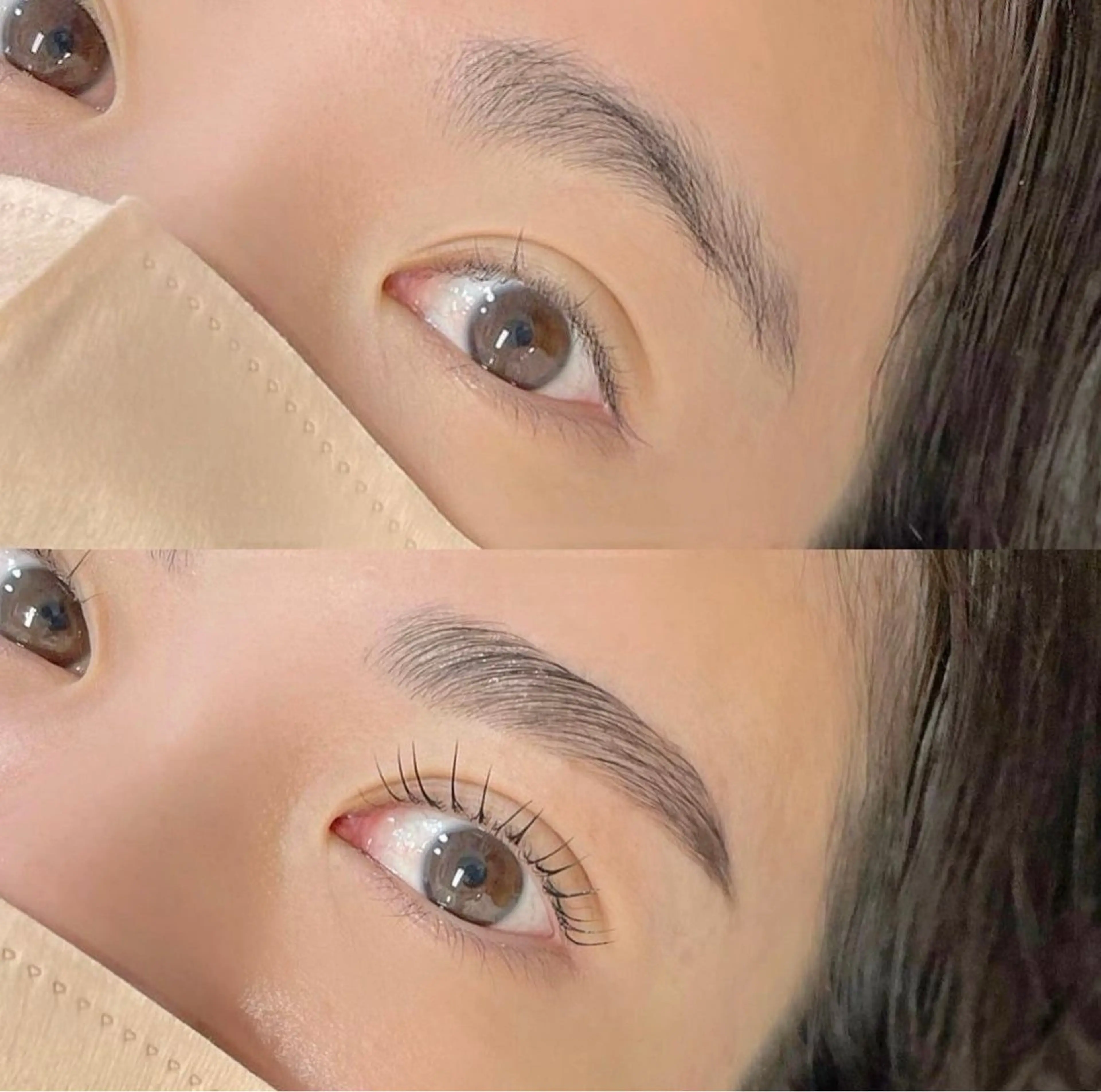 アイブロウ 眉毛✖️まつ毛パーマ prima池袋店のマツエク・マツパデザイン