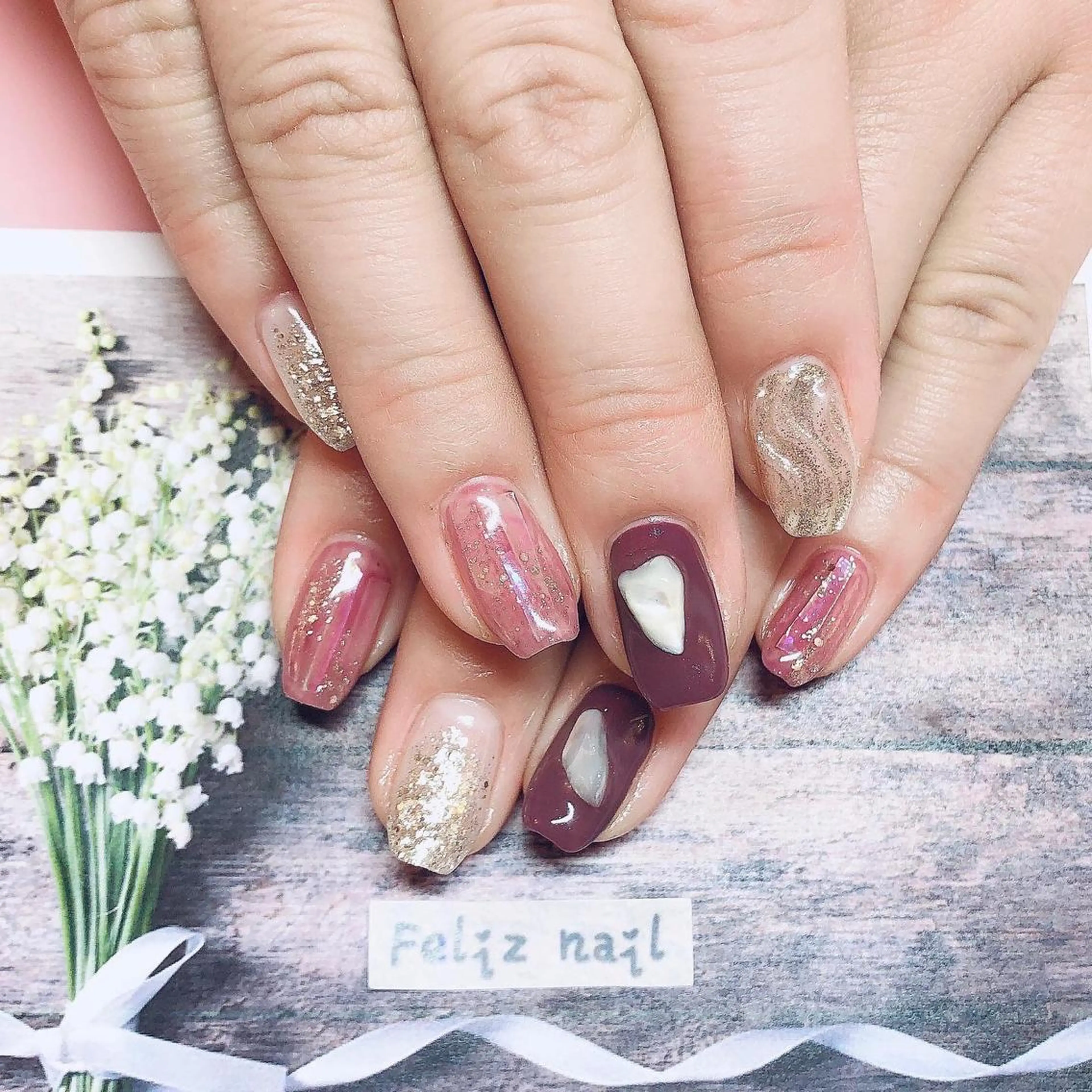 ネイル ジェルネイル パラジェル ハンドネイル ユキカ （ネイリスト）のネイルデザイン