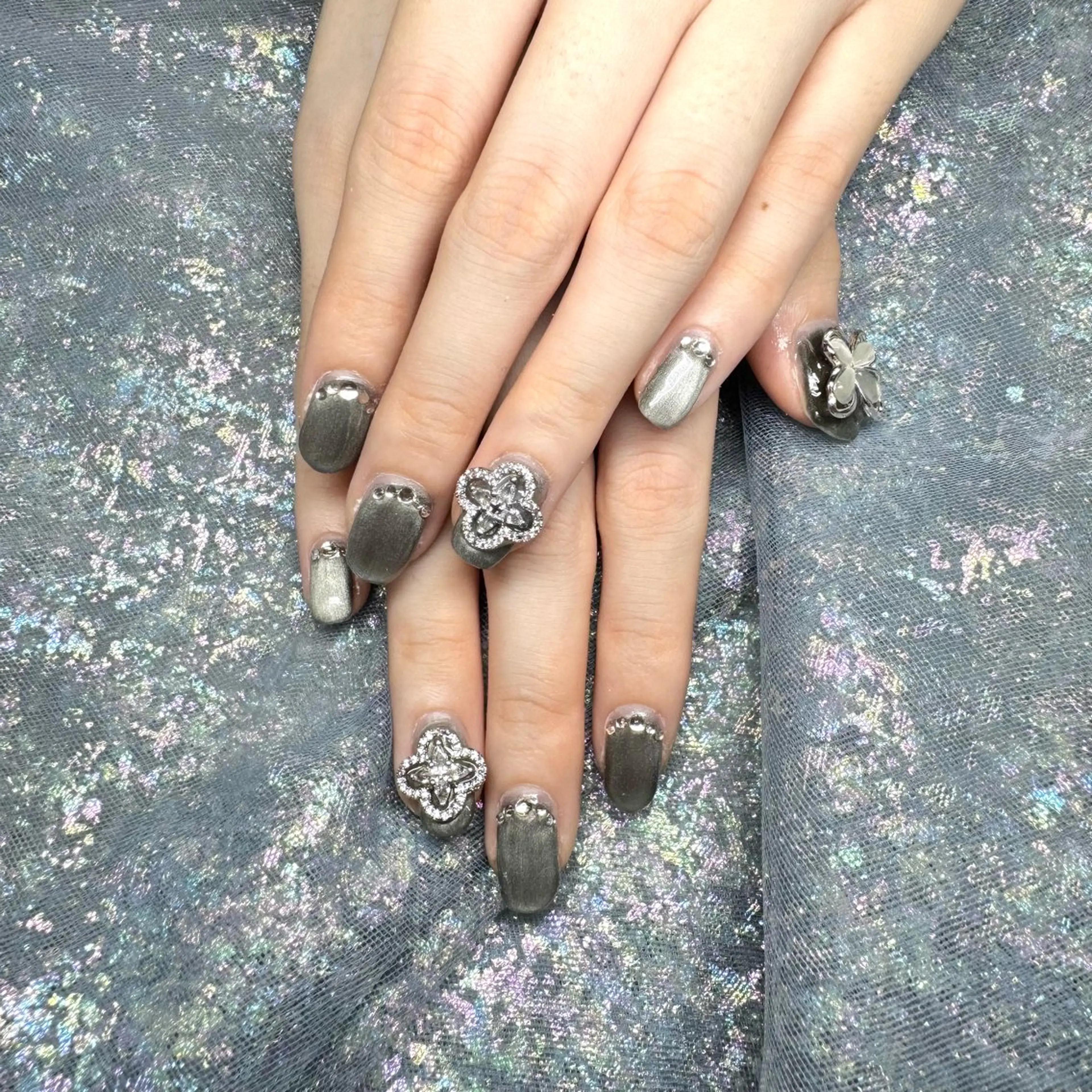 ネイル マグネットネイル nail spaß所属・WAKALU .のネイルデザイン