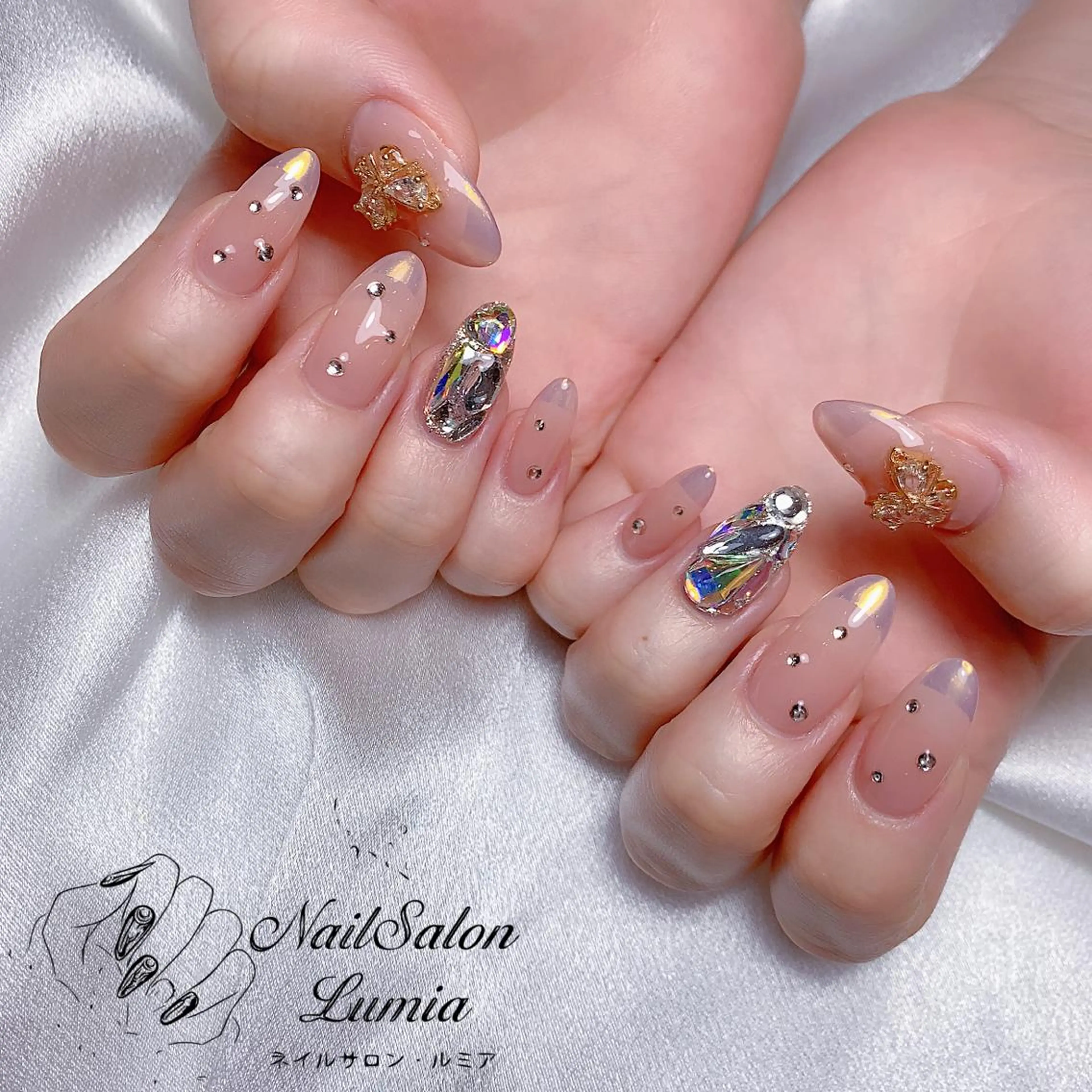 ネイル ハンドネイル ネイルサロン ルミア Lumia 店長のネイルデザイン