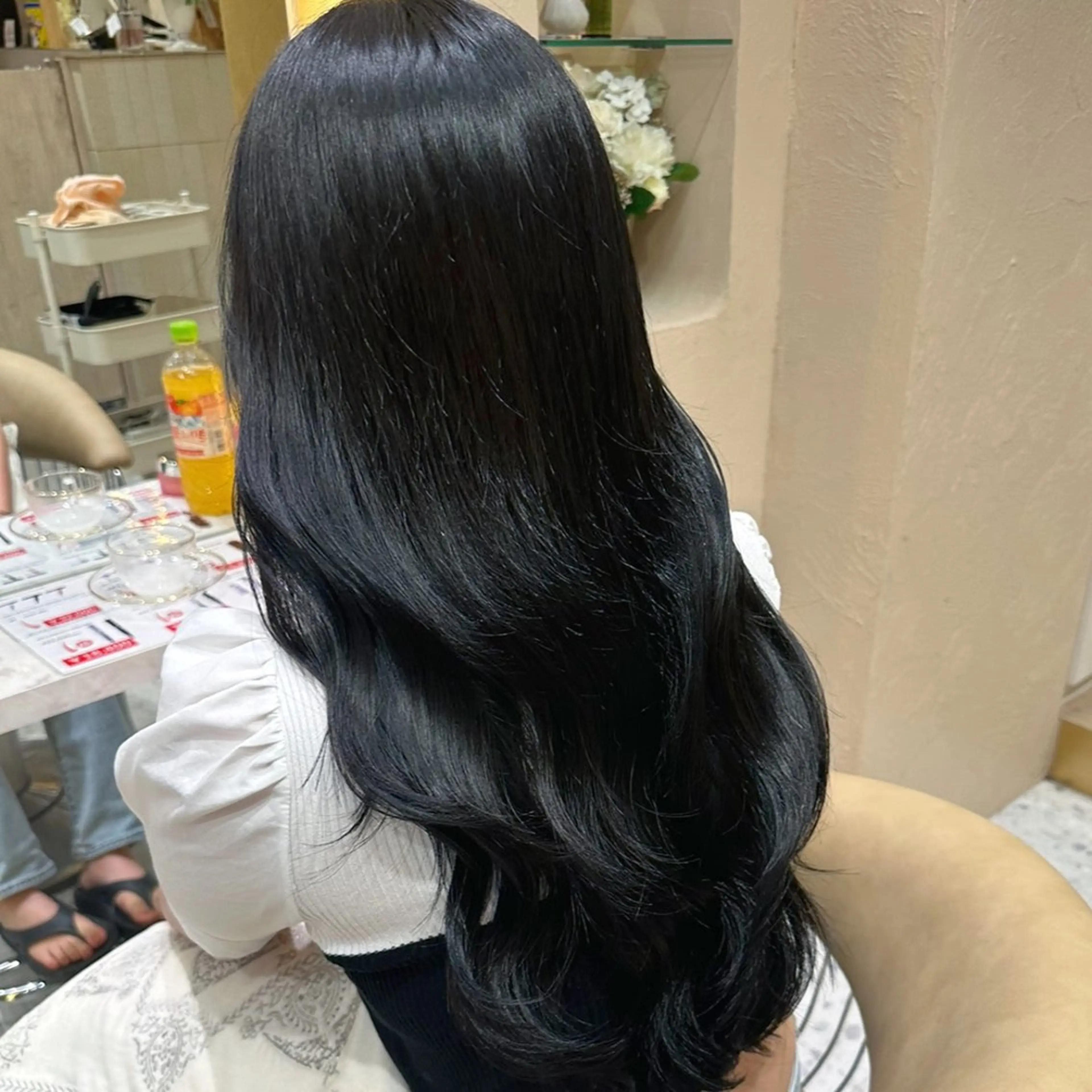 ロング カラー カット ヘアカラー トリートメント 酒井 里穂のヘアスタイル