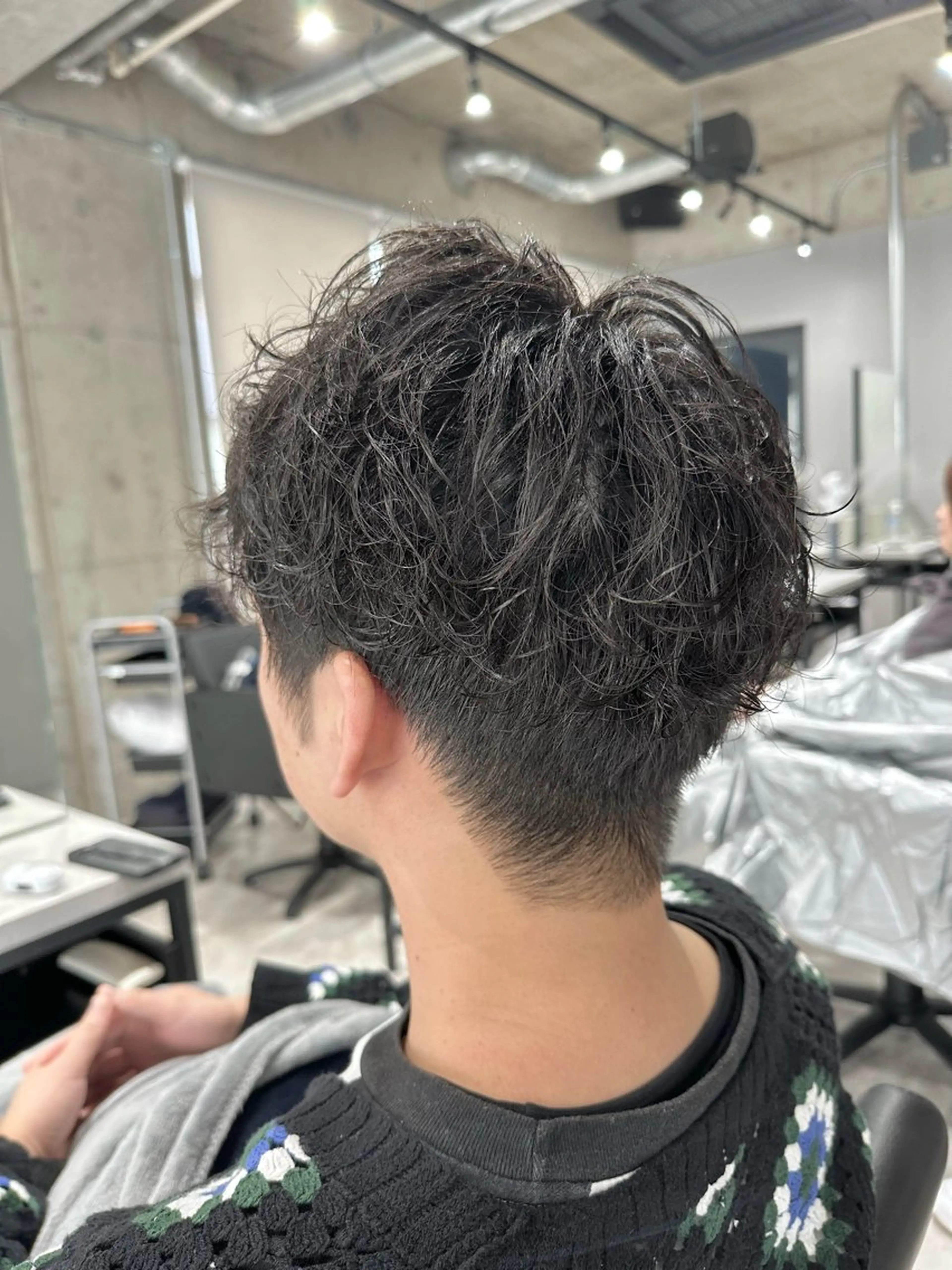 ショート パーマ メンズ カット パーマ 【neo.】 Mahoのヘアスタイル